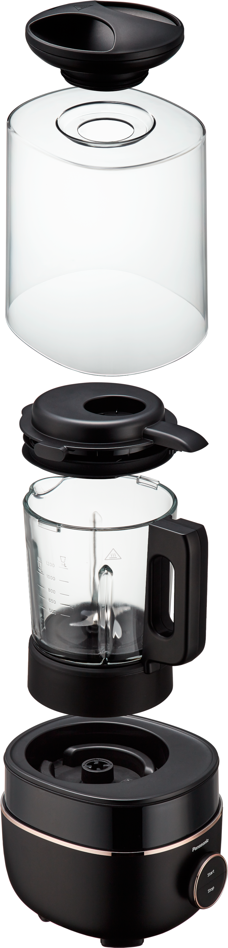 Panasonic Standmixer »MX-HG4401KXE« 950 W dank integriertem Kochelement gleichzeitig mixen und kochen