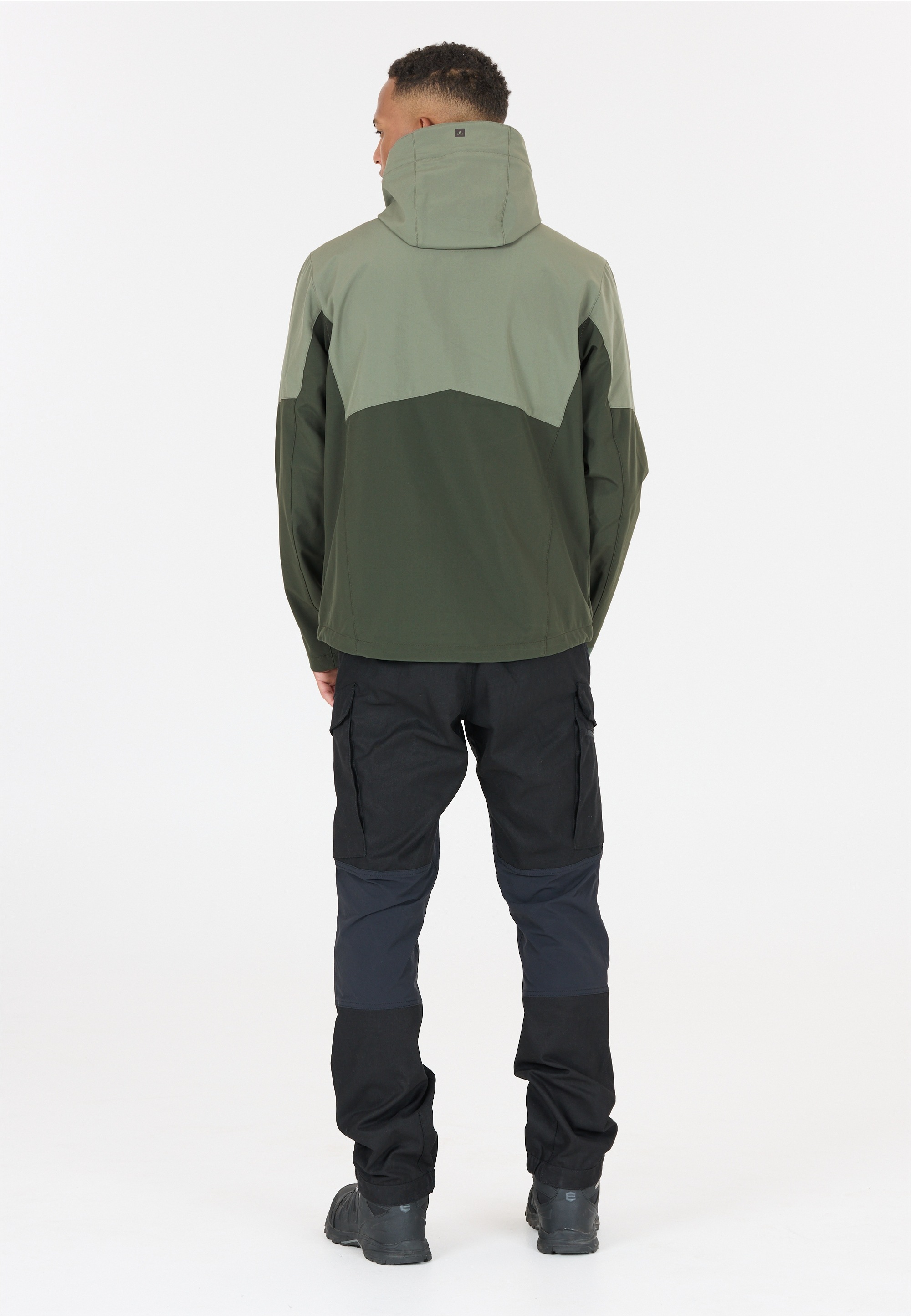 Softshelljacke WHISTLER "Rodney V2", Herren, Gr. 4XL, tannengrün, 100% Polyester, mehrfarbig, unifarben, normal, ohne Ausschnitt, Jacken Softshelljacke, in atmungsaktiver Qualität 3