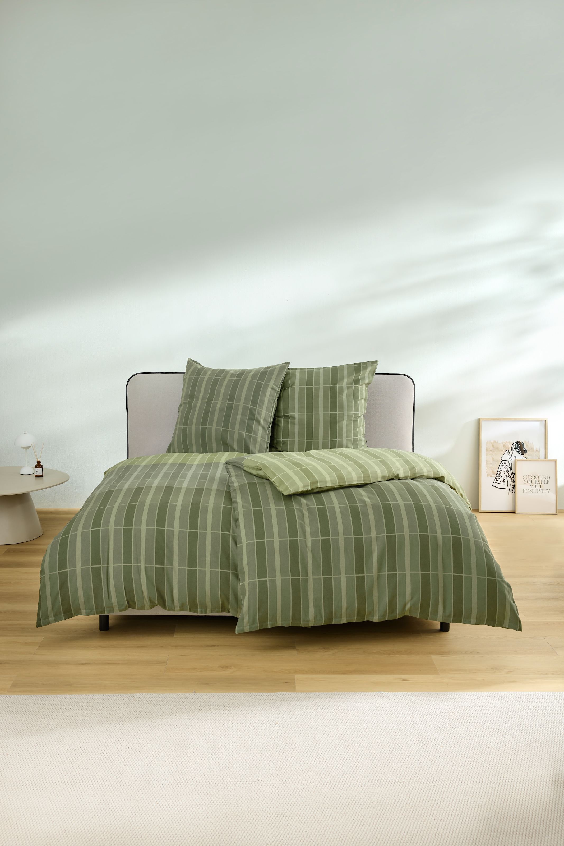s.Oliver Bettwäsche »Satin-Flanell Kombi-Bettwäsche s.Oliver« 2 mit glatter Satin- und kuscheliger Flanellseite