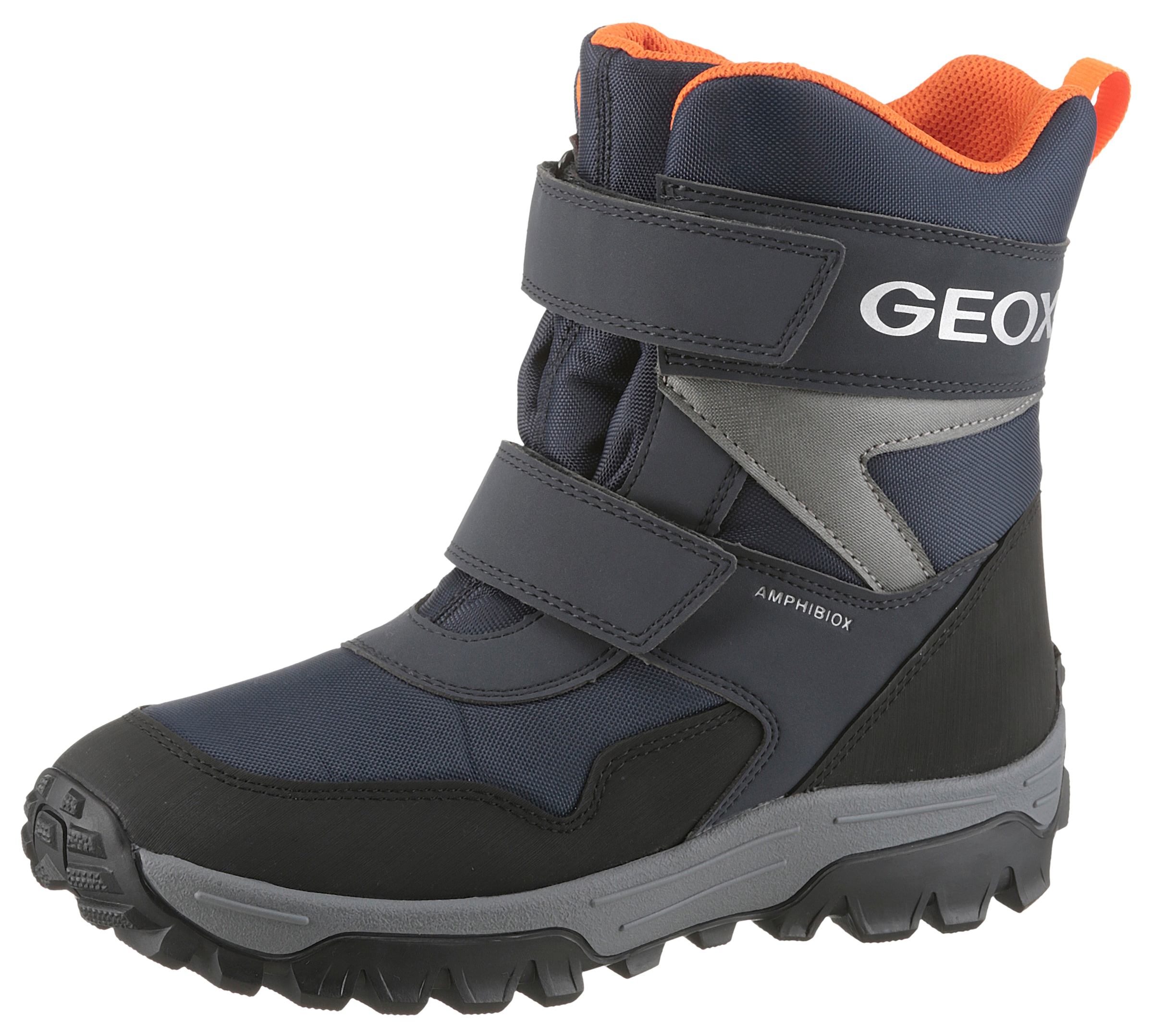 Geox Winterstiefel "J HIMALAYA BOY B ABX" Snowboots, Klettstiefel mit Warmf günstig online kaufen