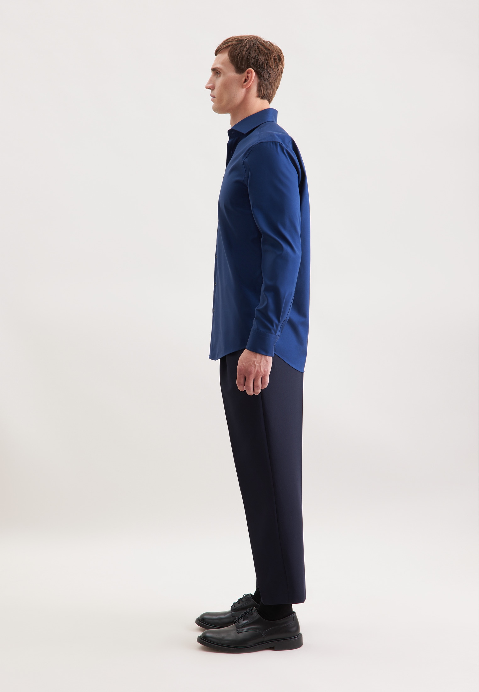 seidensticker Businesshemd »Schwarze Rose« Regular 1/1 Kentkragen Uni