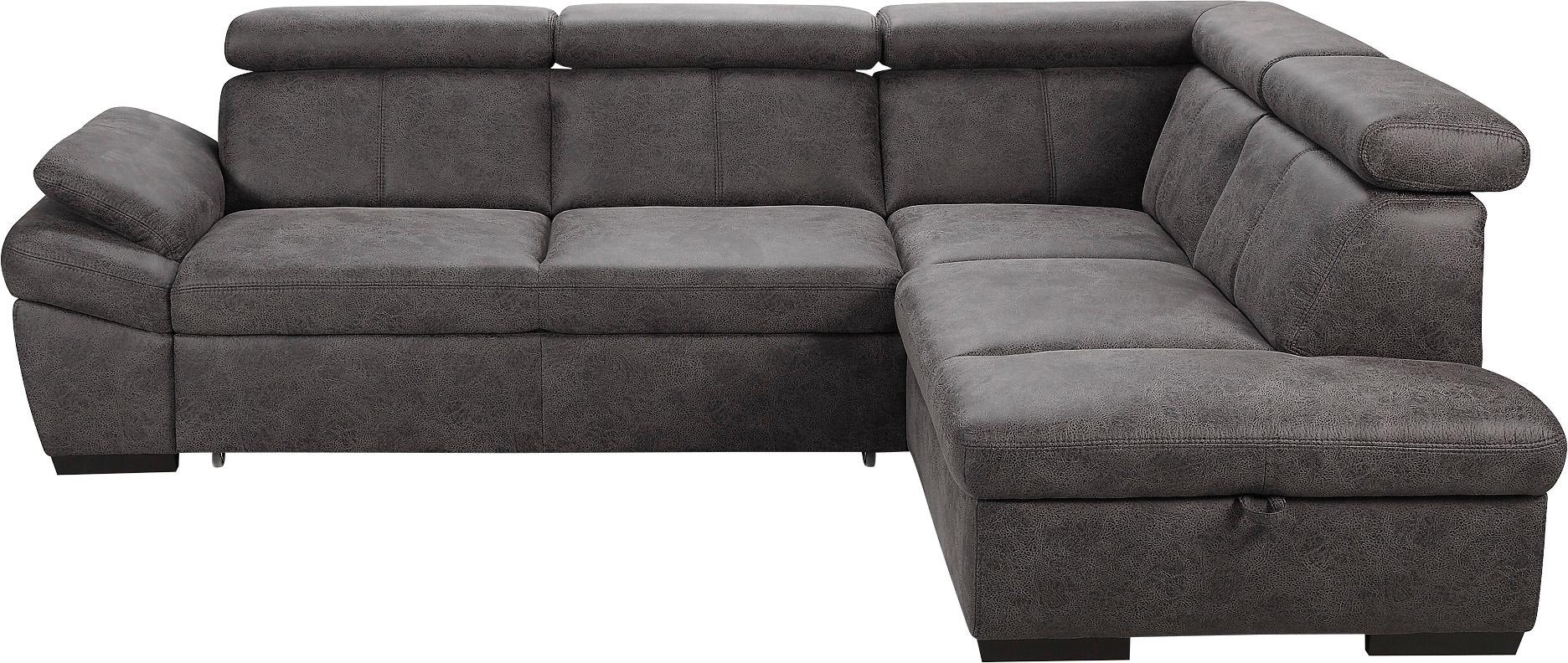 exxpo - sofa fashion Ecksofa "Salerno, Funktionssofa, hoher Sitzkomfort, Br günstig online kaufen