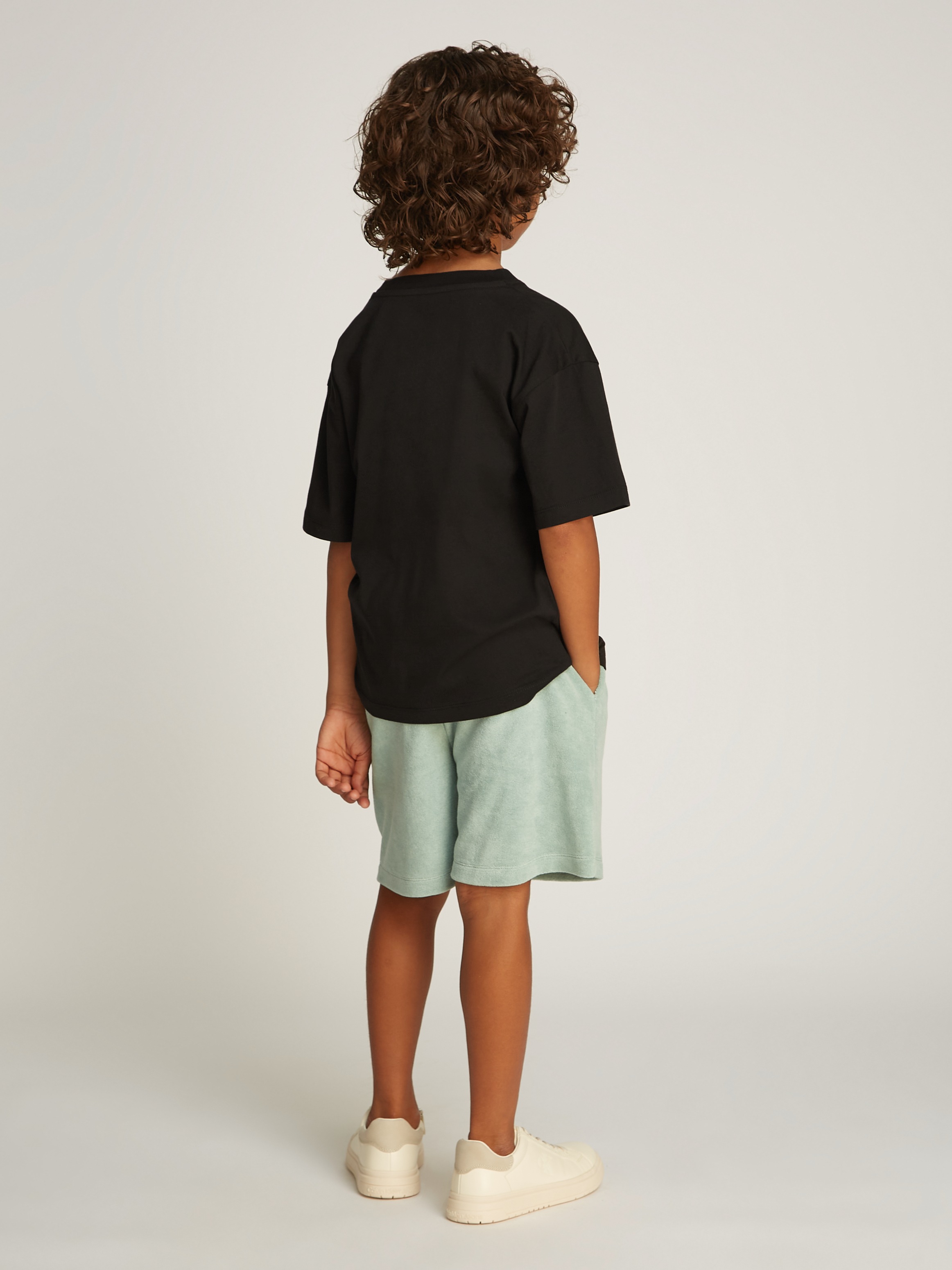 Calvin Klein Jeans T-Shirt »OCEAN SWIRL MONO T-SHIRT«, mit großem Logodruck