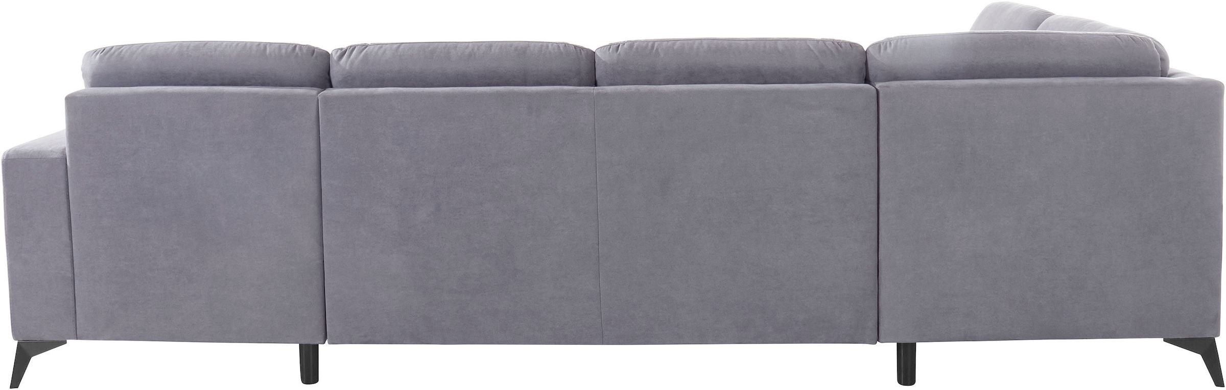 Places of Style Wohnlandschaft »Lolland U-Form«, Wahlweise mit Bettfunktion und Stauraum, auch mit abwischbarem Bezug