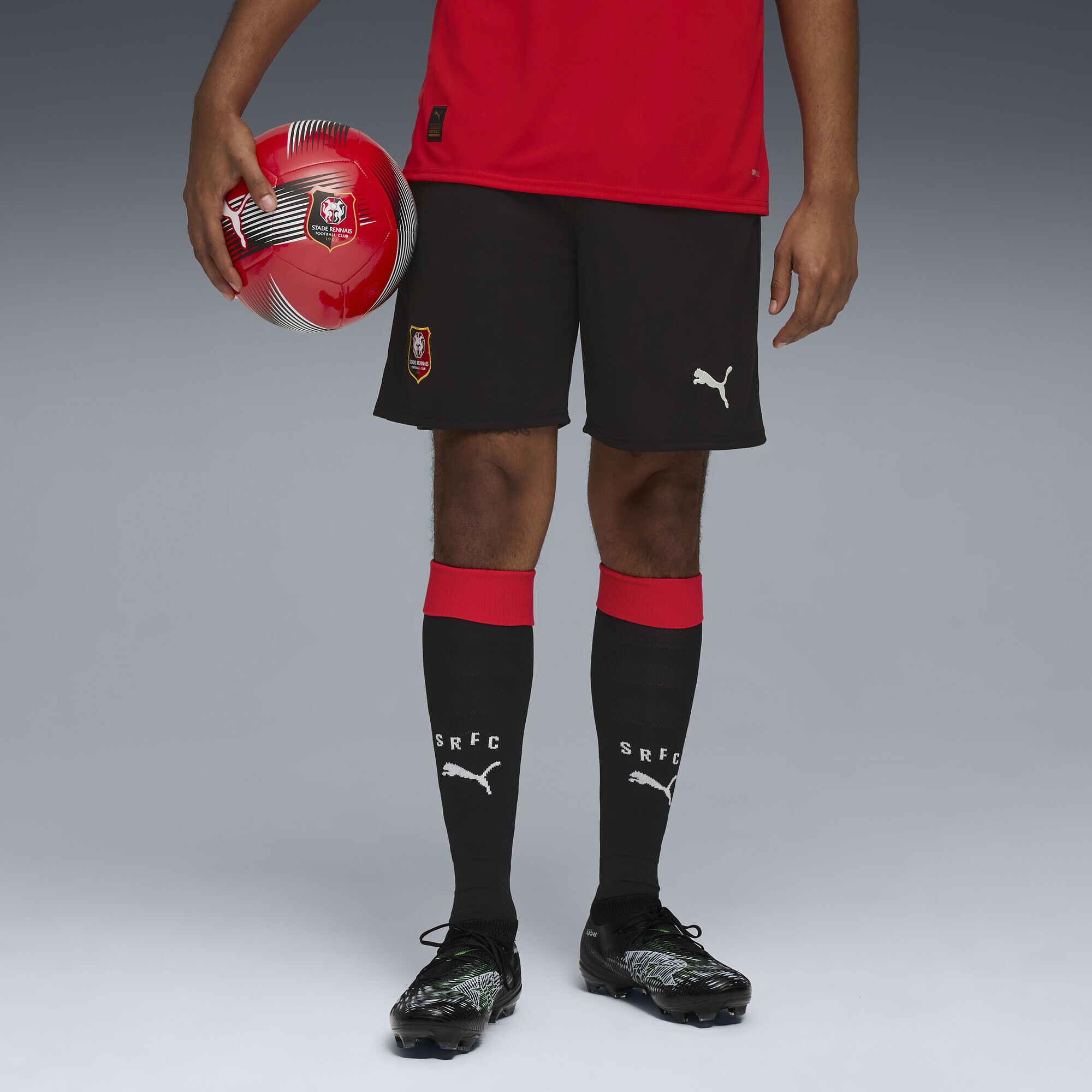 PUMA Sporthose »Stade Rennais FC 25/26 Shorts Herren«