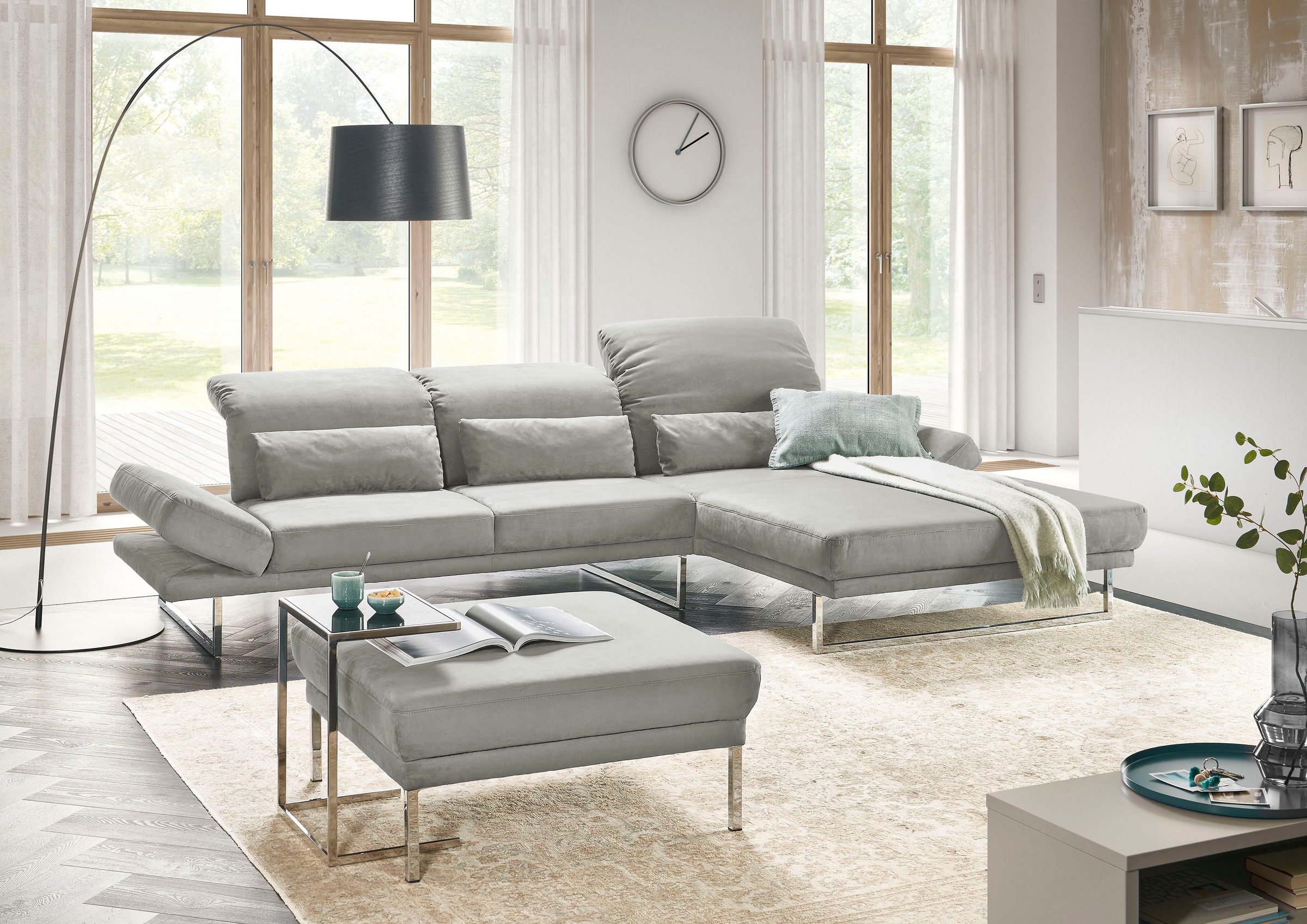 3C Candy Ecksofa "Mallow Designsofa mit Komfortfunktionen, modern und beque günstig online kaufen