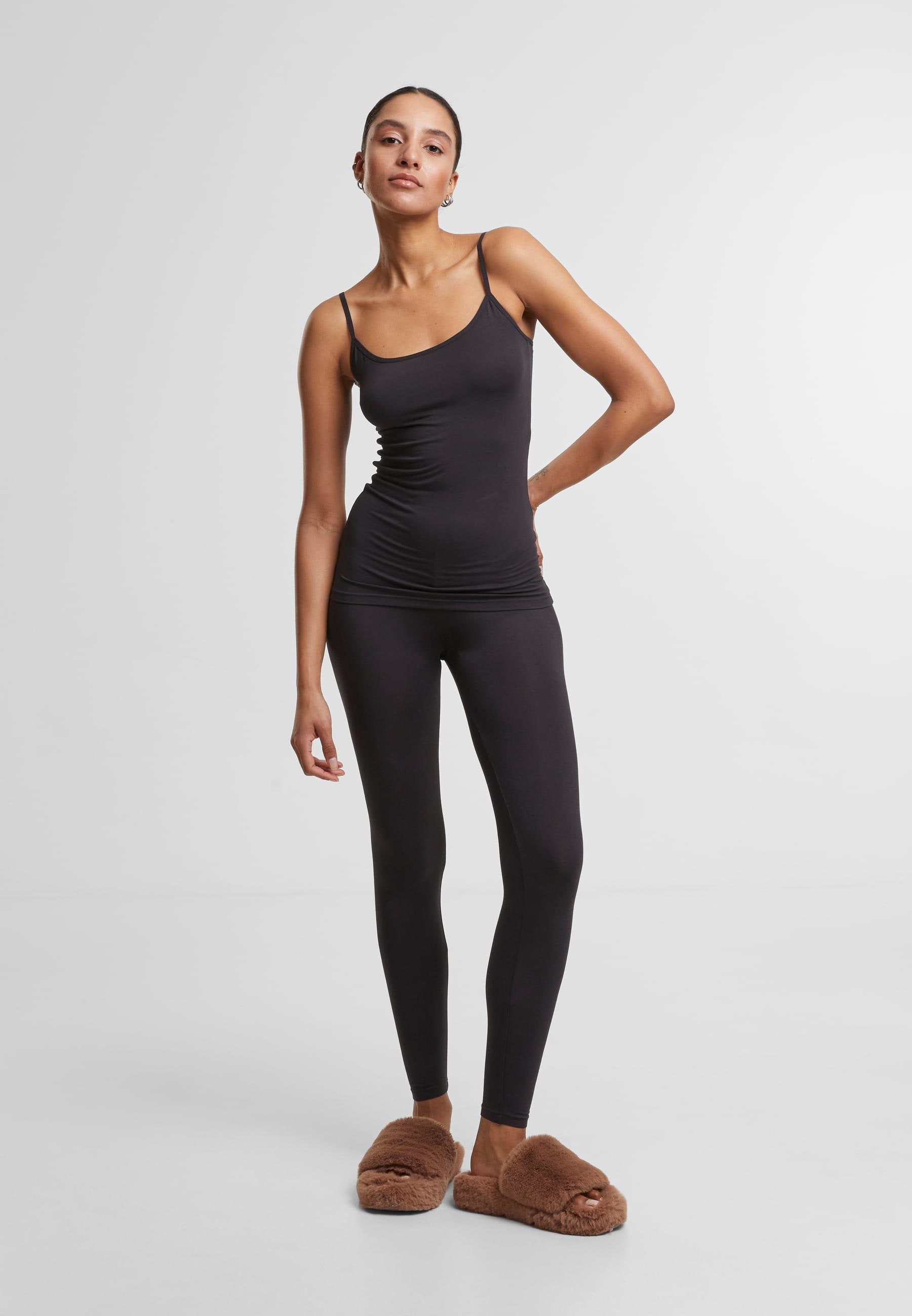 URBAN CLASSICS Leggings »Urban Classics Ladies Bamboo Leggings 2-Pack«, (1 tlg.)