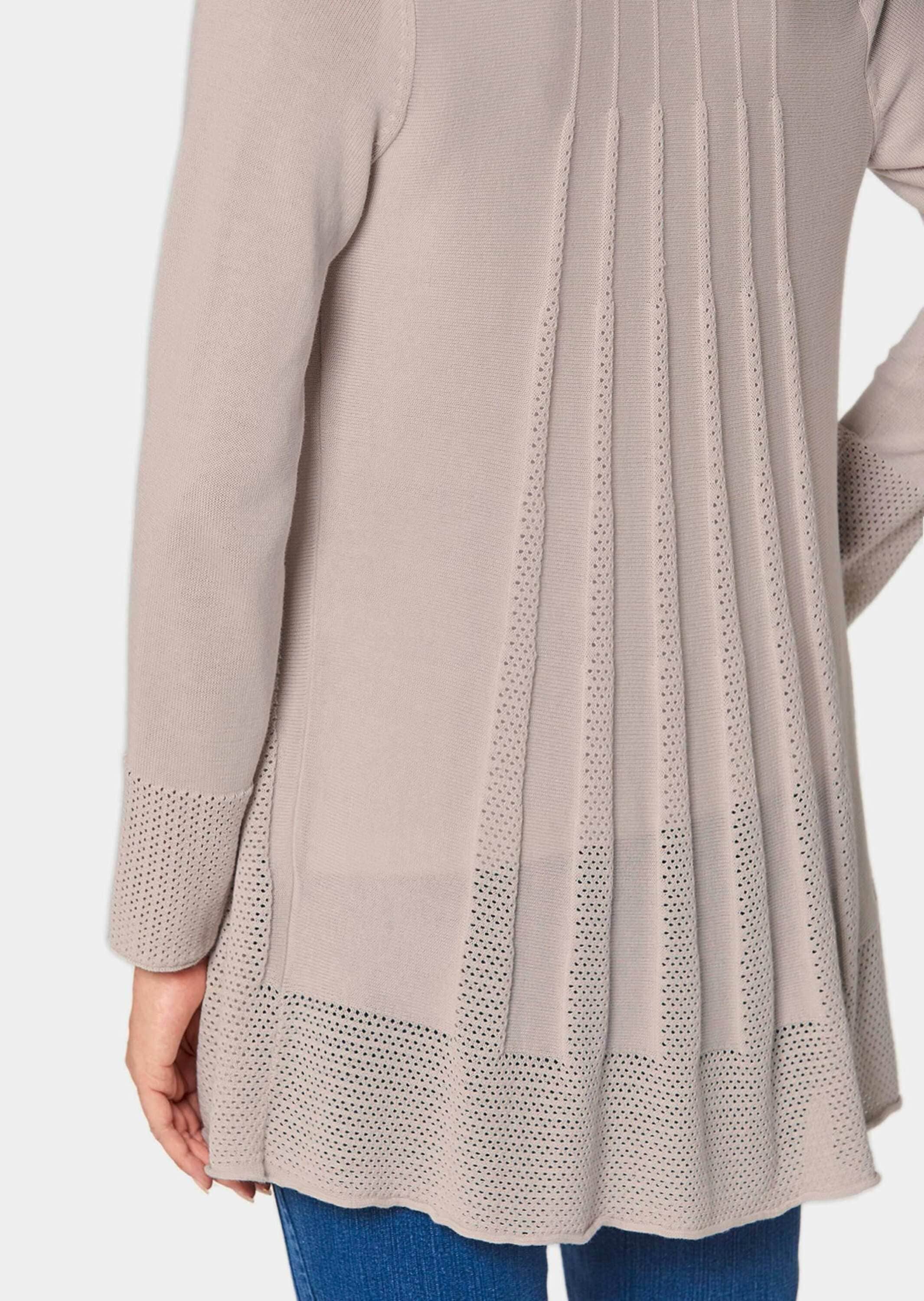 GOLDNER Strickjacke »Strickjacke Strickjacke in raffinierter Struktur«
