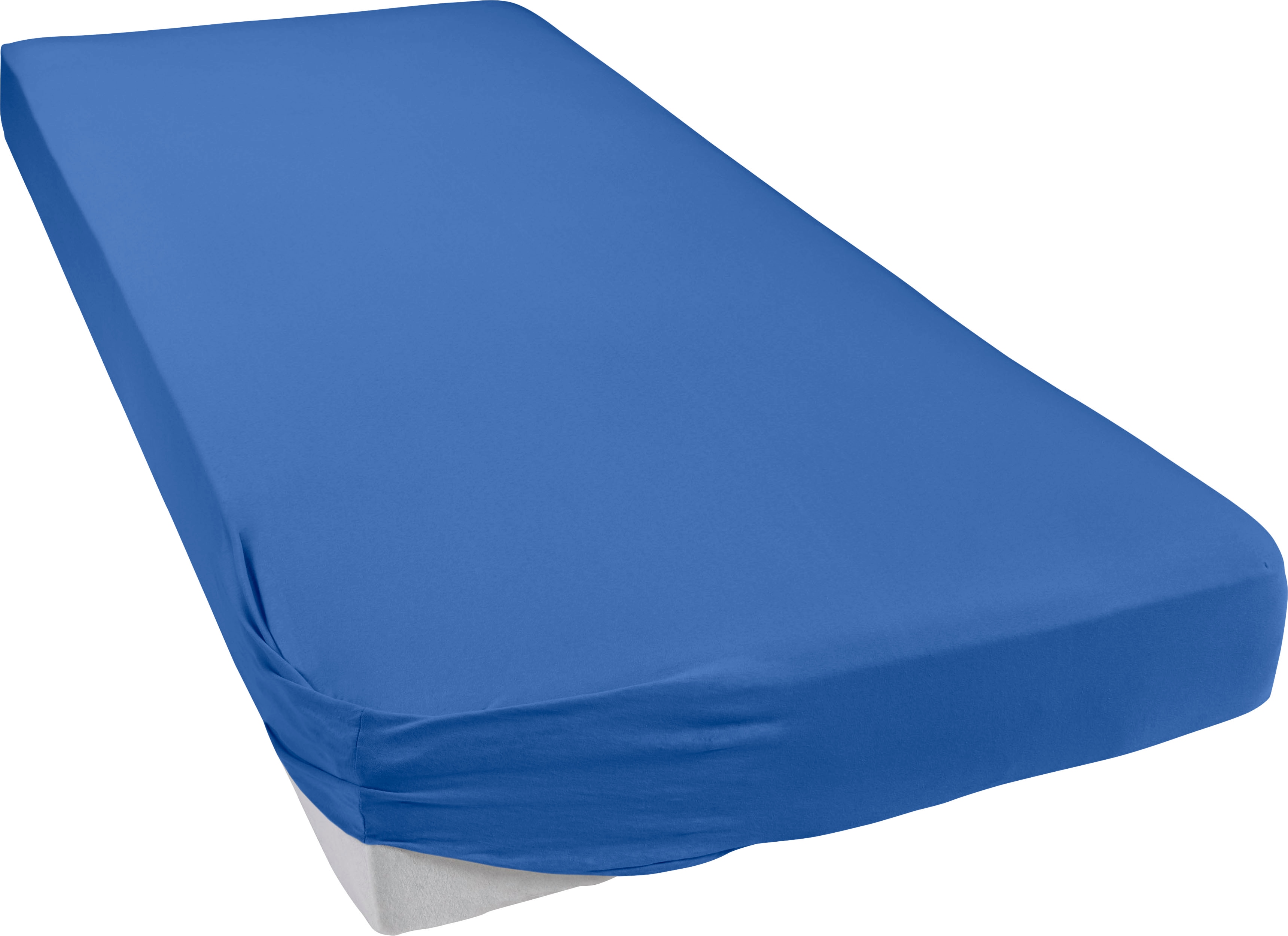bellana Spannbettlaken "bellana Aqua mit Elasthan, 160 g/m²" Spannbetttuch für Matratzen bis 35cm Höhe, bügelfrei, faltenfrei