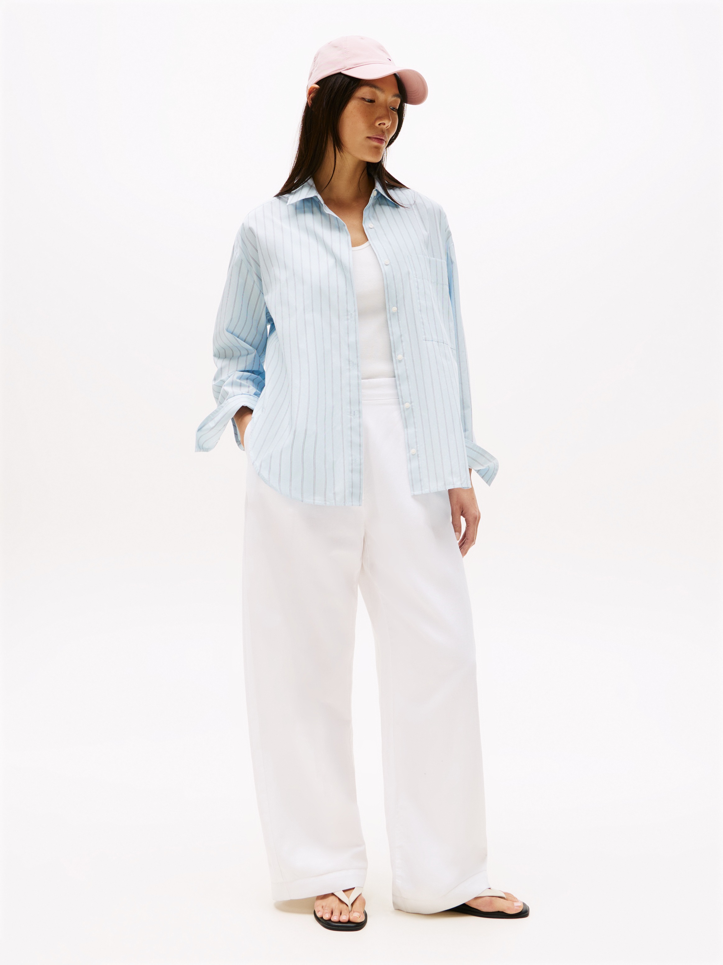Tommy Hilfiger Shirtbluse "ESS POPLIN NEW EASY SHIRT" günstig online kaufen