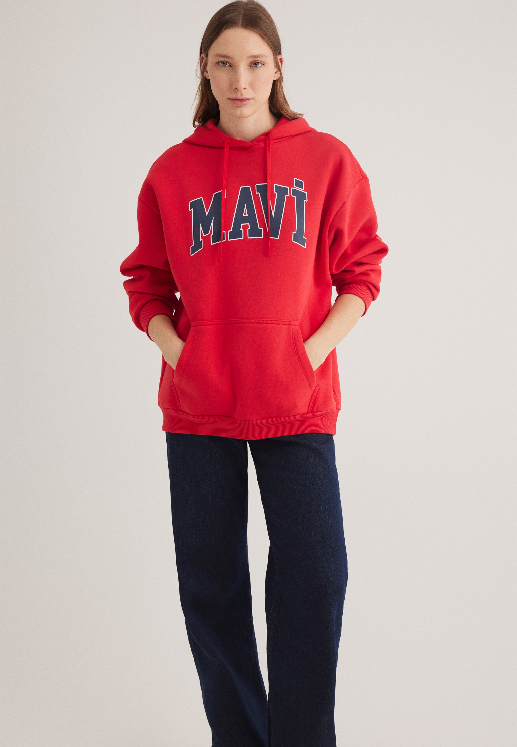 Mavi Megztinis su gobtuvu » LOGO HOODIE« Ho...