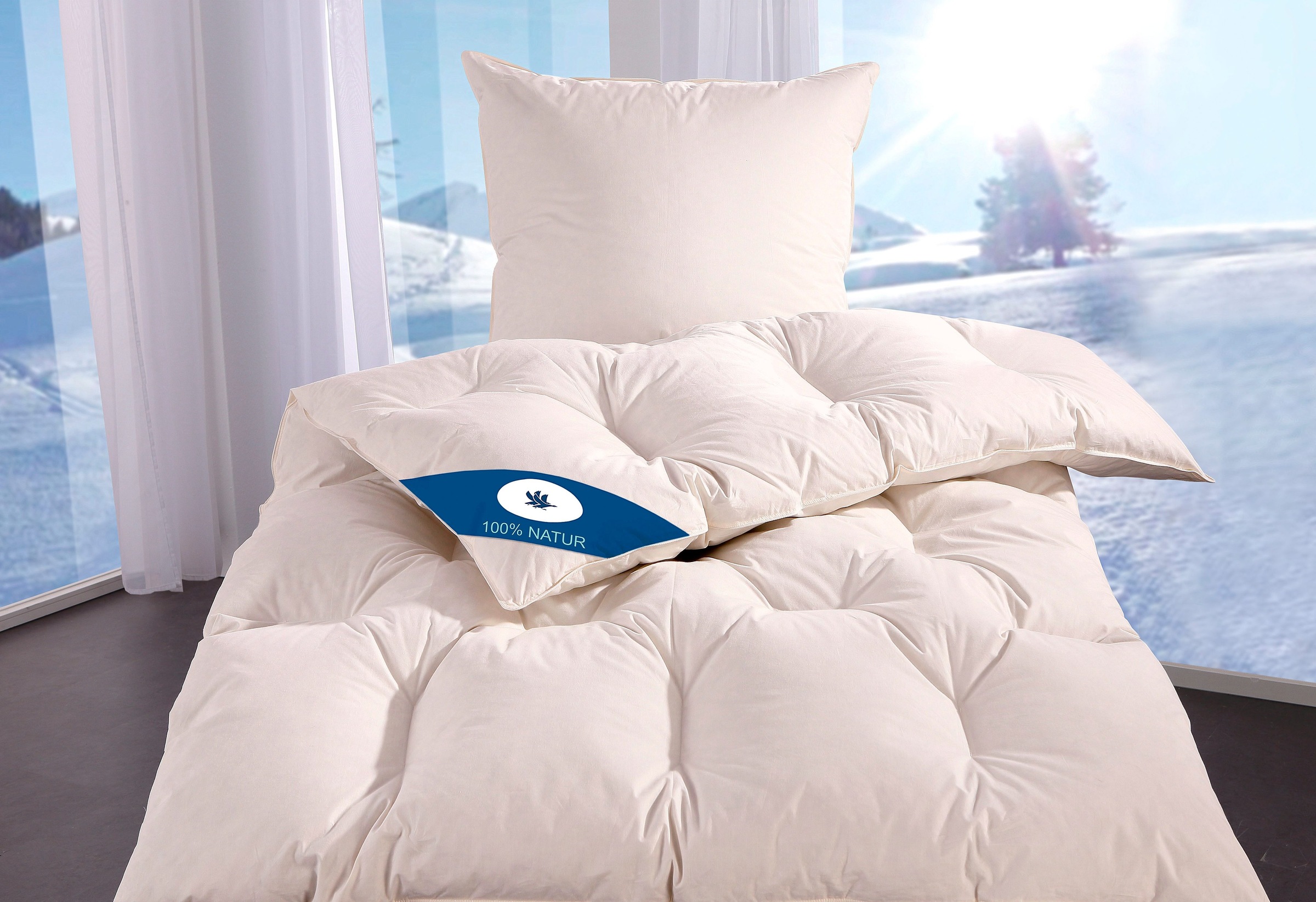 Otto Keller Federkissen "Kira" Füllung: 85Gaensefedern15Gaensedaunen 1 Stk. günstig online kaufen