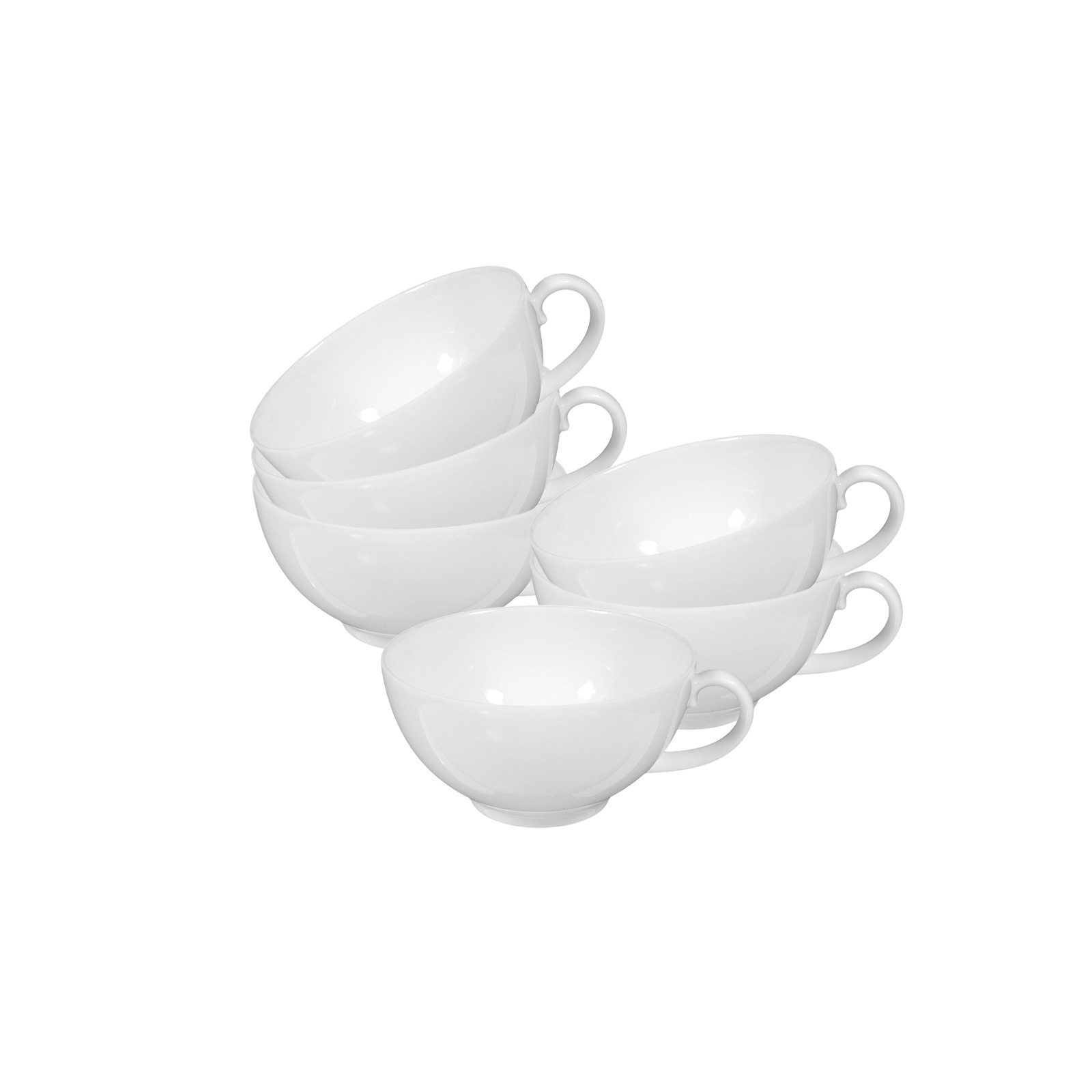 Seltmann Weiden Tasse "Teetassen Rondo/Liane 0,20 l 6er Set weiß" günstig online kaufen