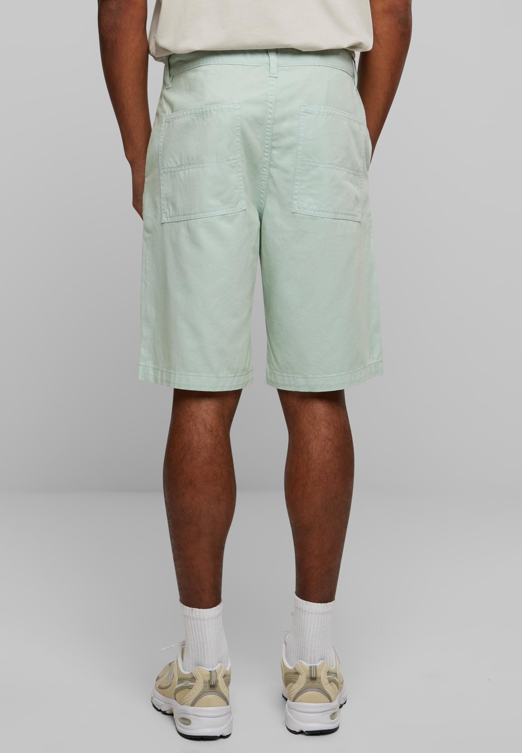 URBAN CLASSICS Chinoshorts »Urban Classics Herren Organic Skater Chino Shorts«, (1 tlg.)