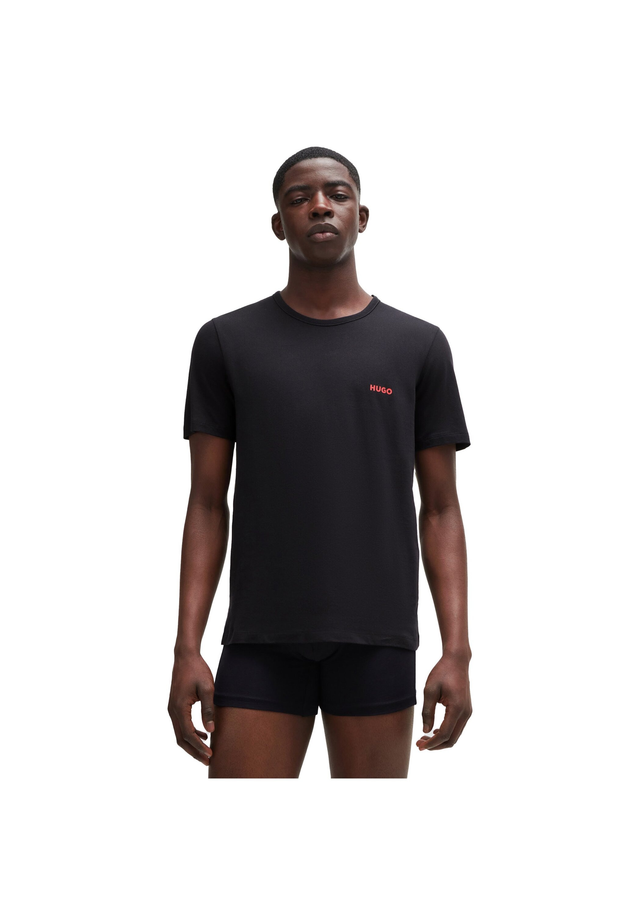 HUGO T-Shirt »T-Shirt T-SHIRT RN TRIPLET P 10217251 01 3er Pack«