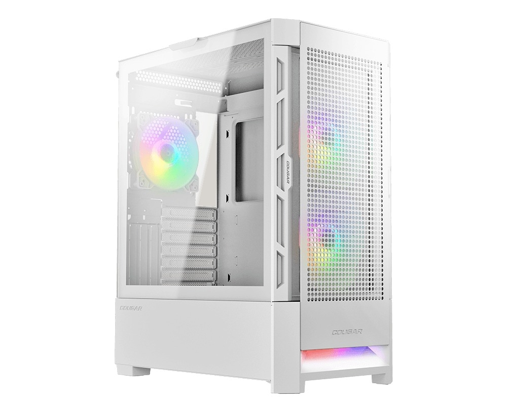 Cougar PC-Gehäuse »Gehäuse Midi-Tower Airface, ARGB, Weiß«