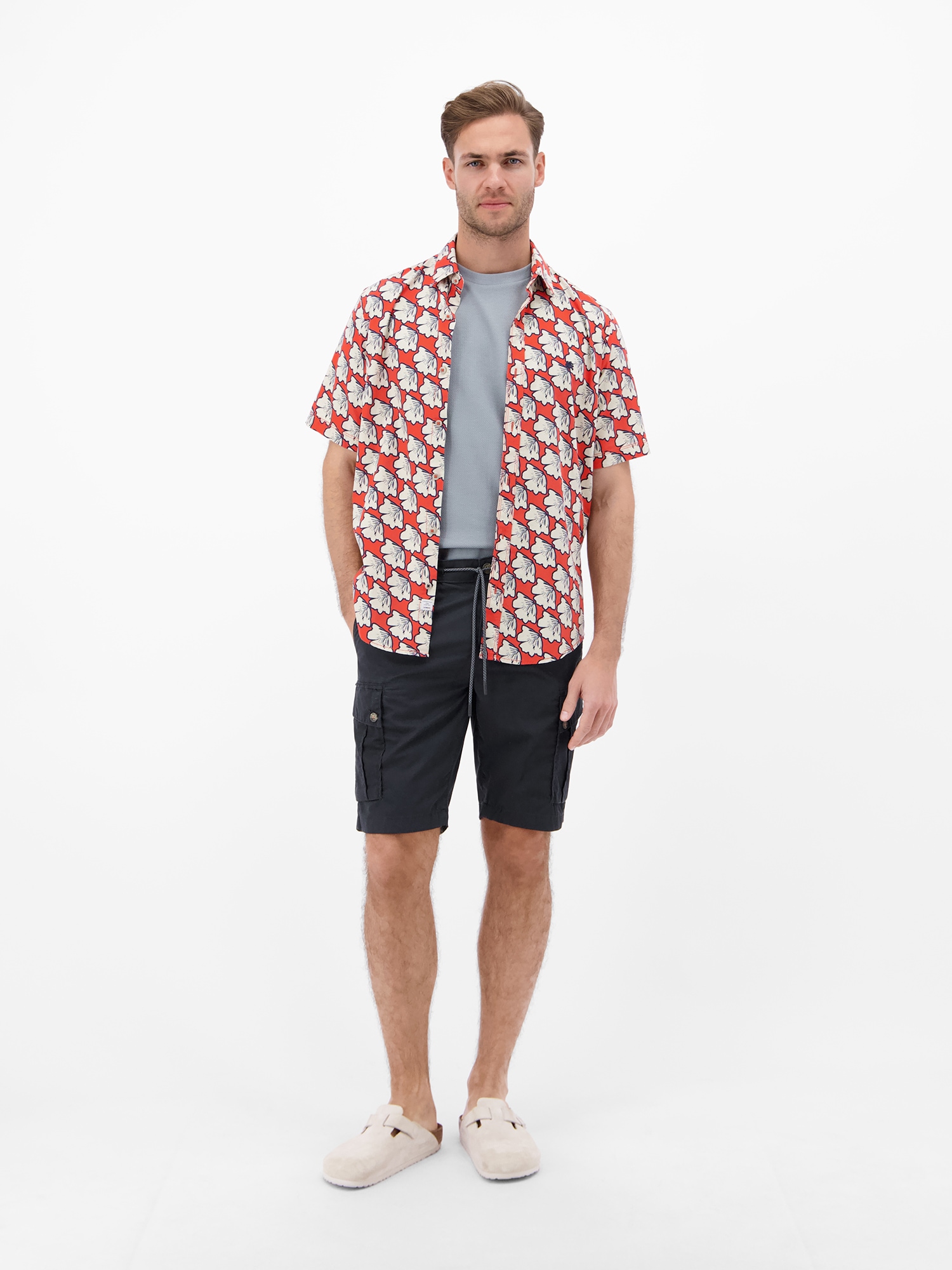 LERROS Cargobermudas »Cargo Bermuda aus hautfreundlichem Baumwollmix«