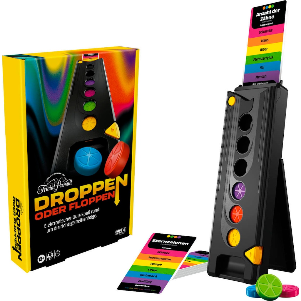 Hasbro Spiel »Trivial Pursuit, Droppen oder Floppen«