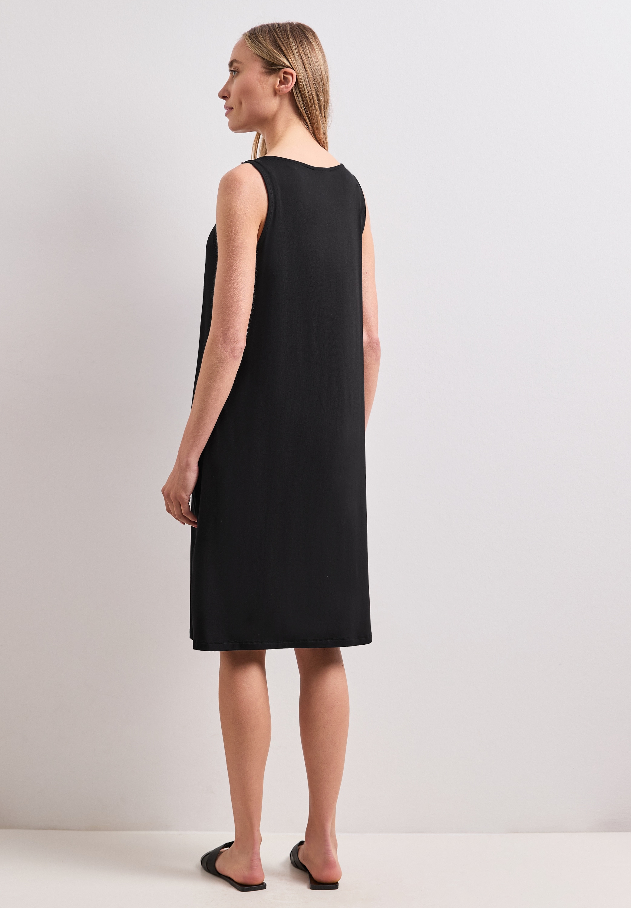 STREET ONE Midikleid Ohne Taschen aus Viskose