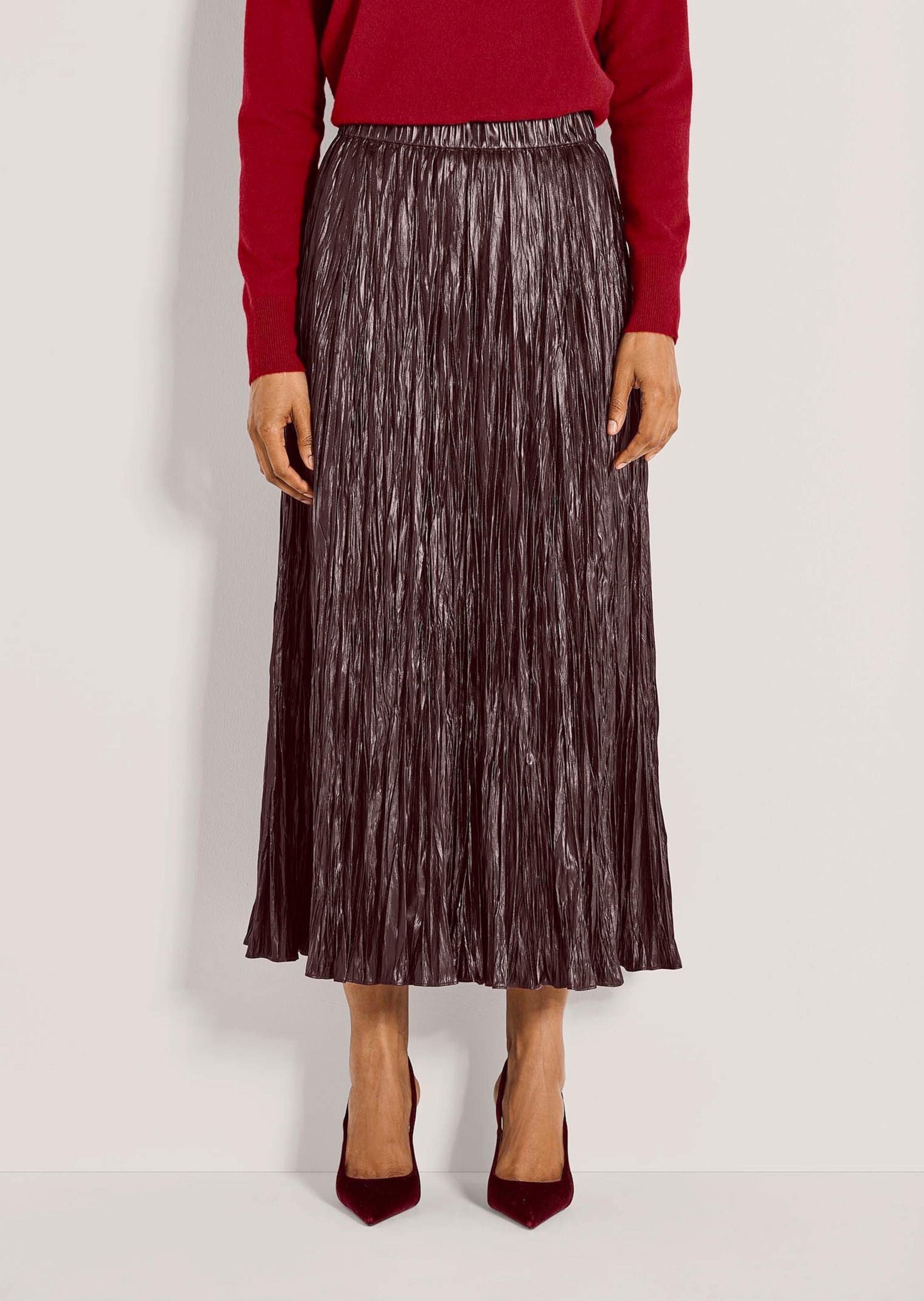 Thumbnail - MADELEINE Midirock "Crashrock Glänzender Crashrock für besondere Anlässe" Crashrock in beschichteter Qualität