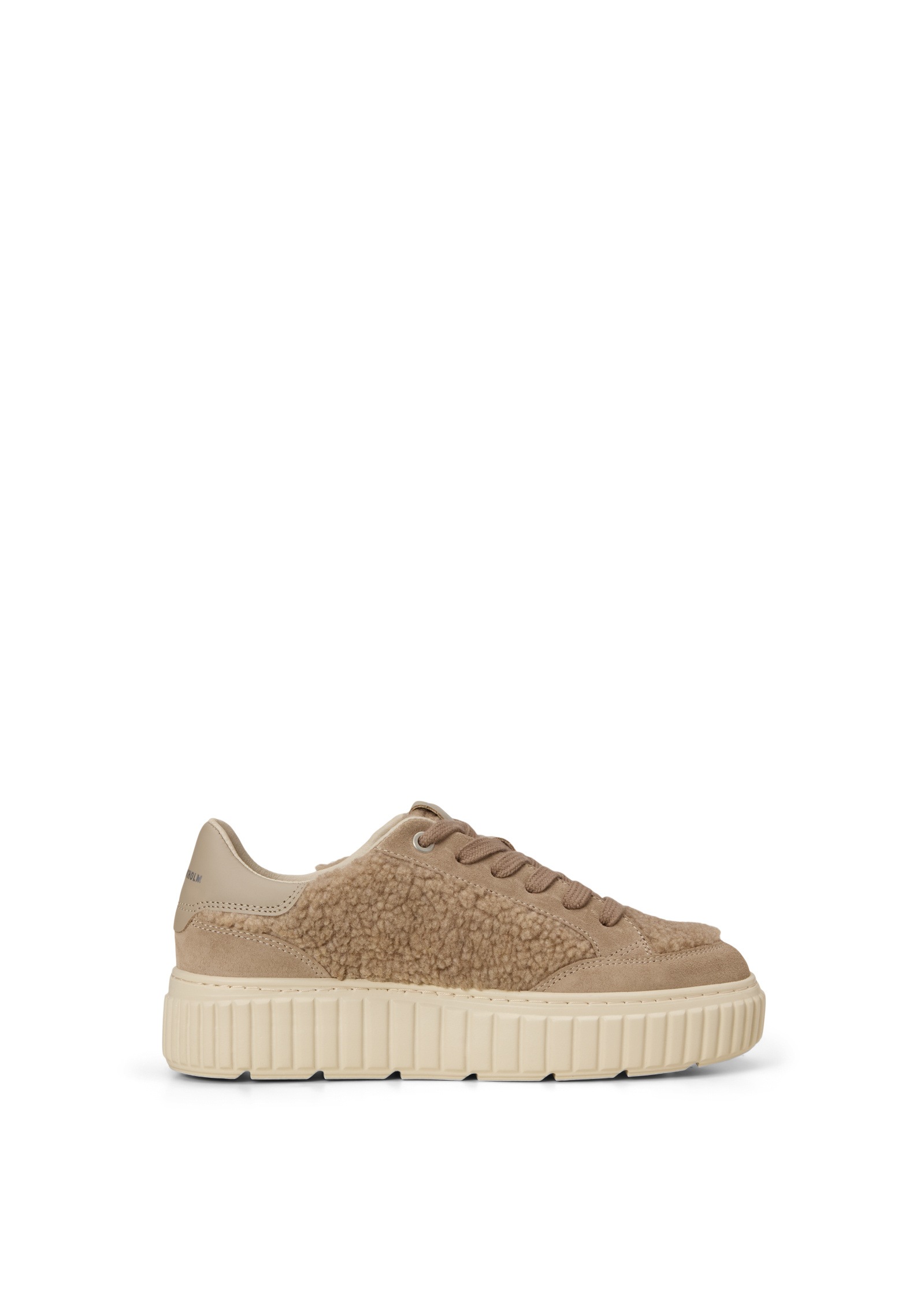 Marc O'Polo Sneaker »aus Teddyfell mit Echtleder-Details«
