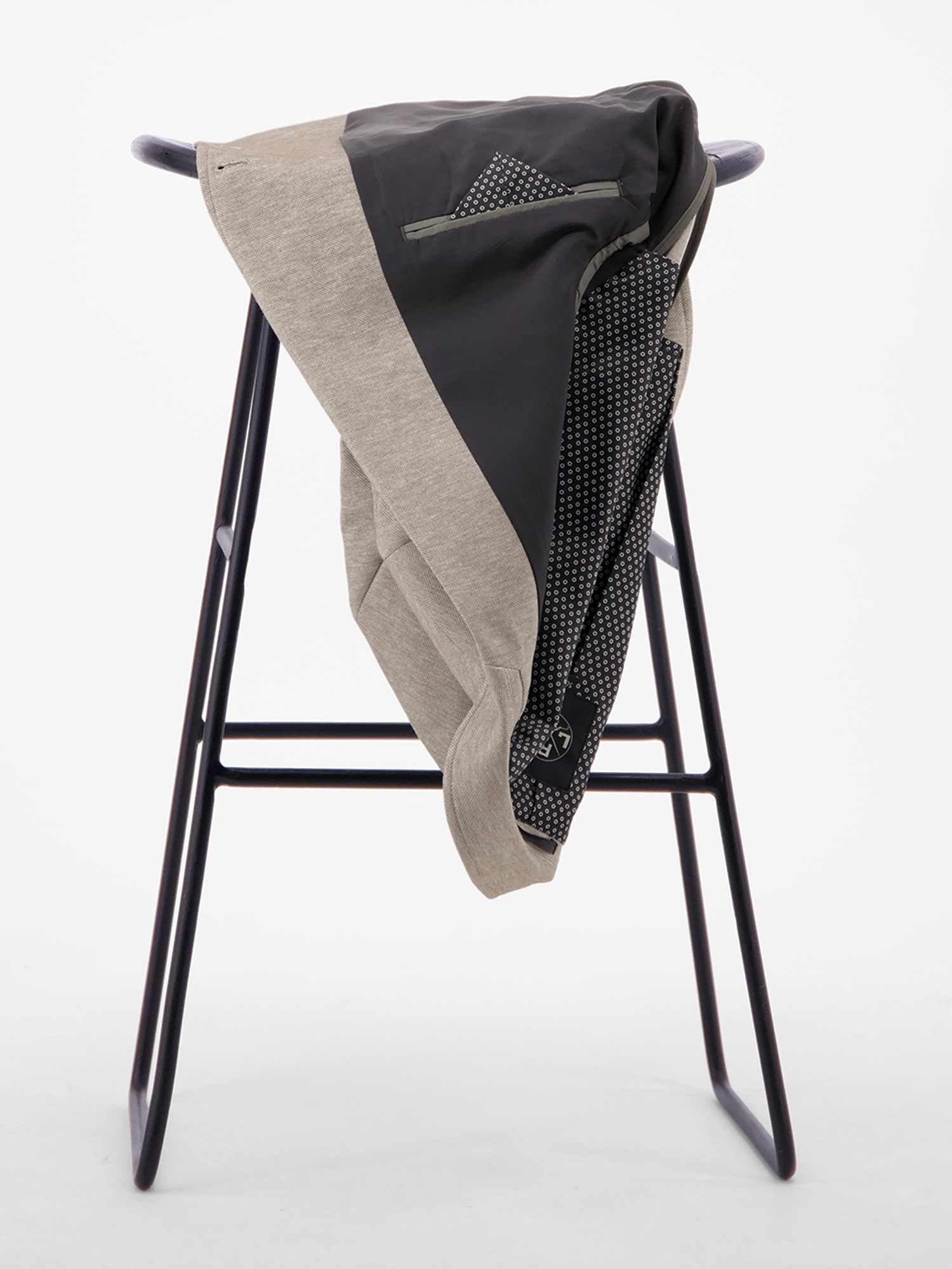 LERROS Jerseysakko »Leichter Jersey-Blazer mit bedrucktem Futter«