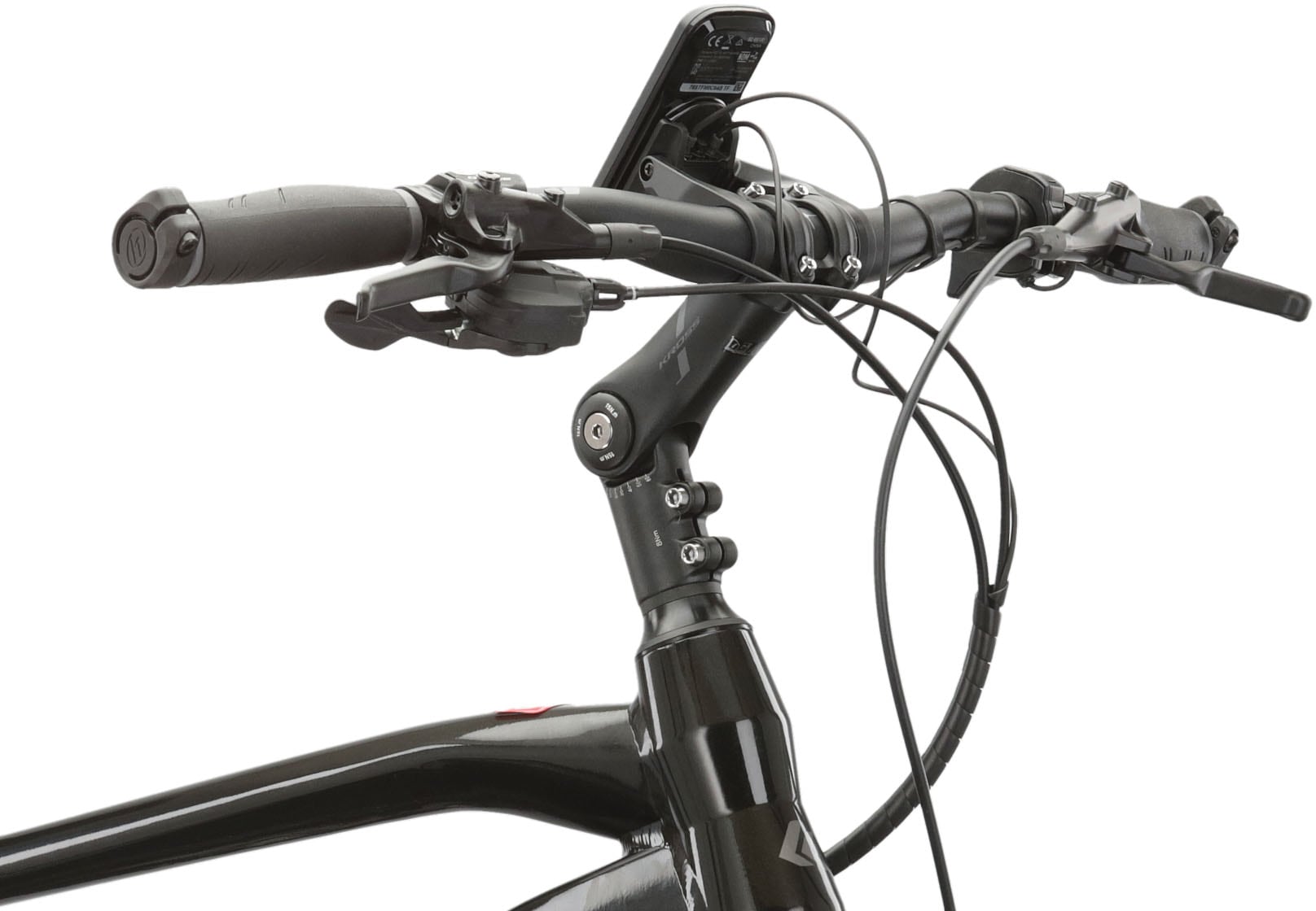Kross E-Bike »E-Trekkingrad Trans Hybrid 6.0 28 Zoll schwarz«, 10 Gang, Shimano, DEORE XT T8000, Mittelmotor 250 W
