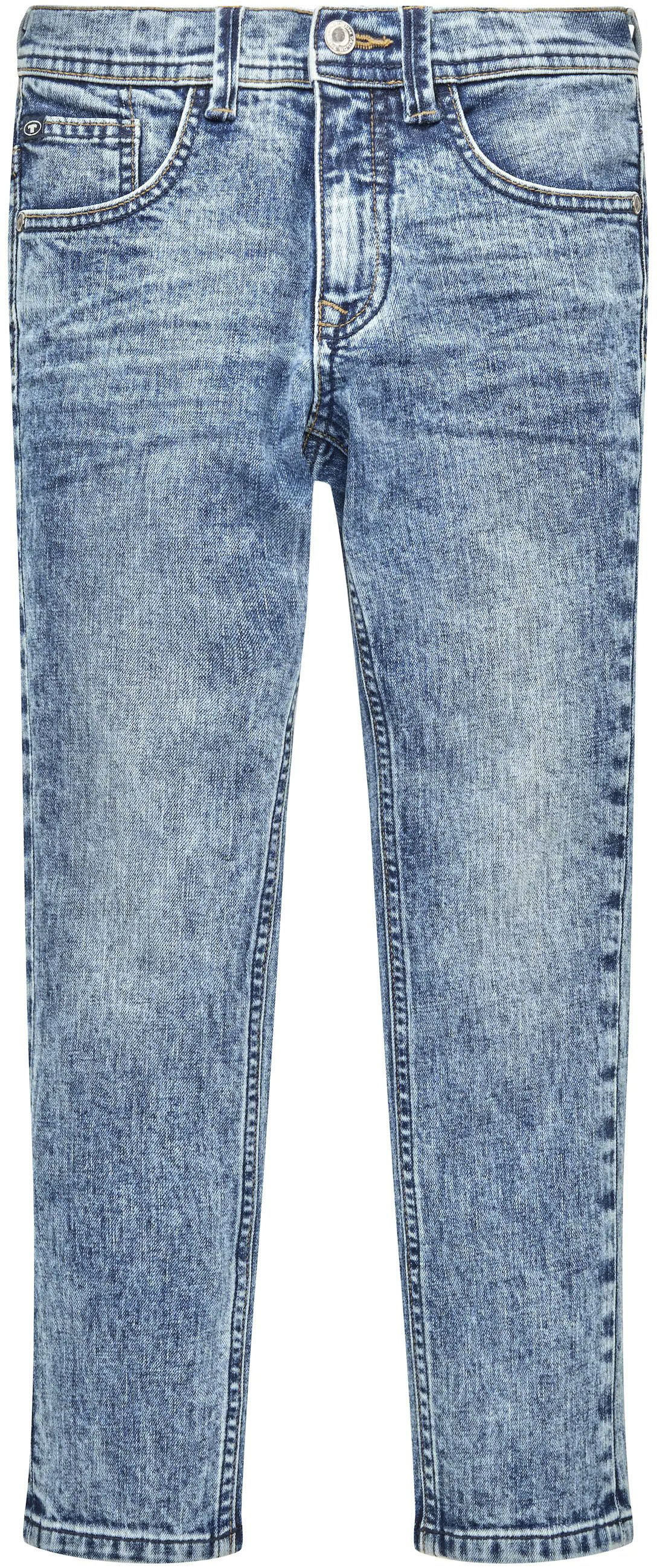 TOM TAILOR Slim-fit-Jeans, mit Knopf- Reißverschluss kaufen und | BAUR