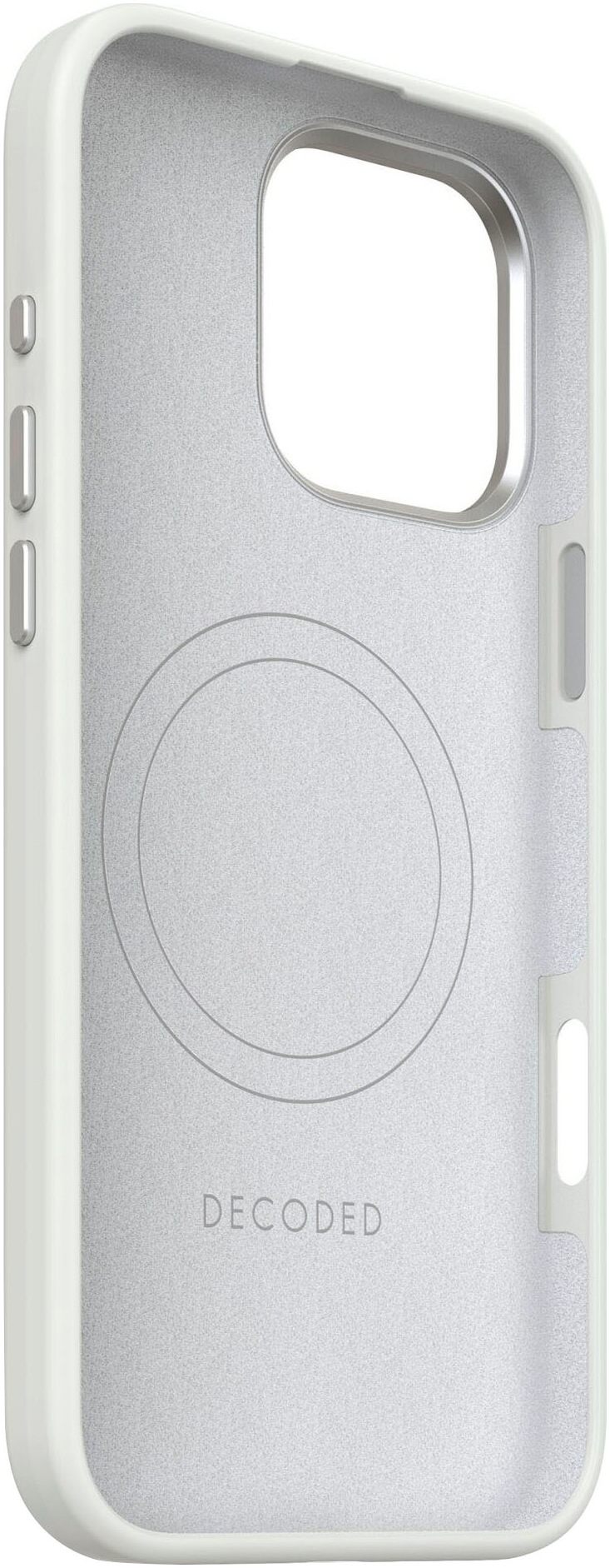 DECODED Smartphone-Hülle »AntiMicrobial Silicone Backc. iPhone 16 Pro Max«, Smartphones