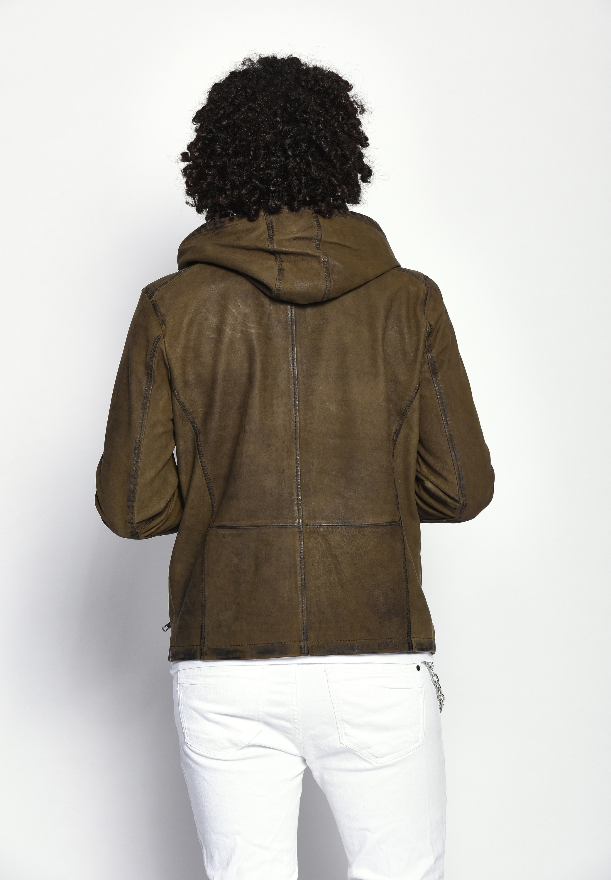 Maze Lederjacke »Baton«