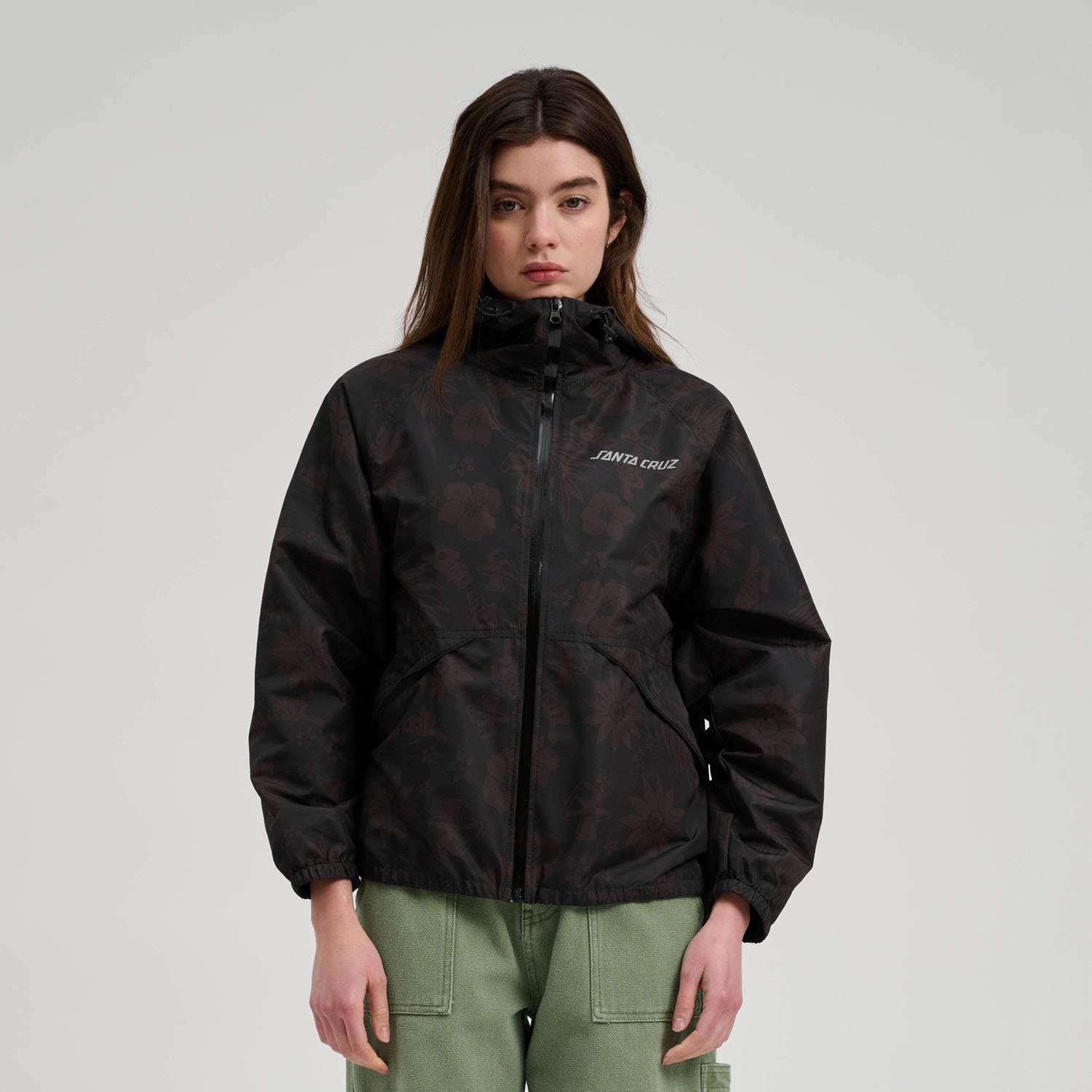 Santa Cruz Allwetterjacke »TAKE A TRIP JACKET«, (1 St.), mit Kapuze