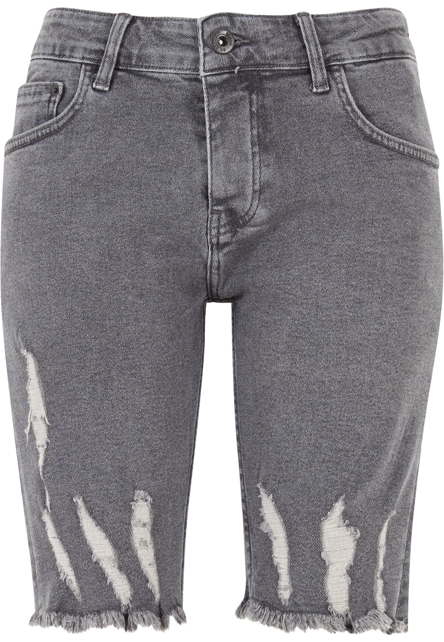 2Y Studios Shorts "2Y Studios Herren 2Y Destroyed Skinny Denim Shorts" günstig online kaufen