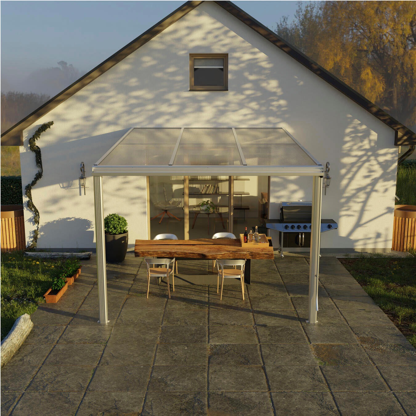 Beckmann Terrassendach »Exklusiv Gr. 9«