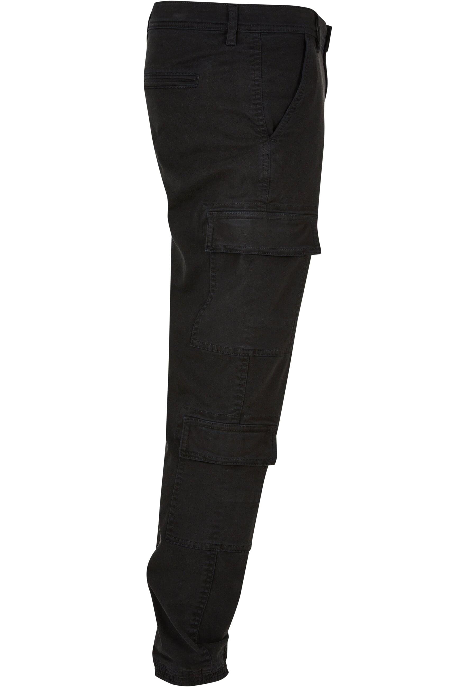 URBAN CLASSICS Stoffhose »Urban Classics Herren Double Cargo Twill Jogging Pants«, (1 tlg.)