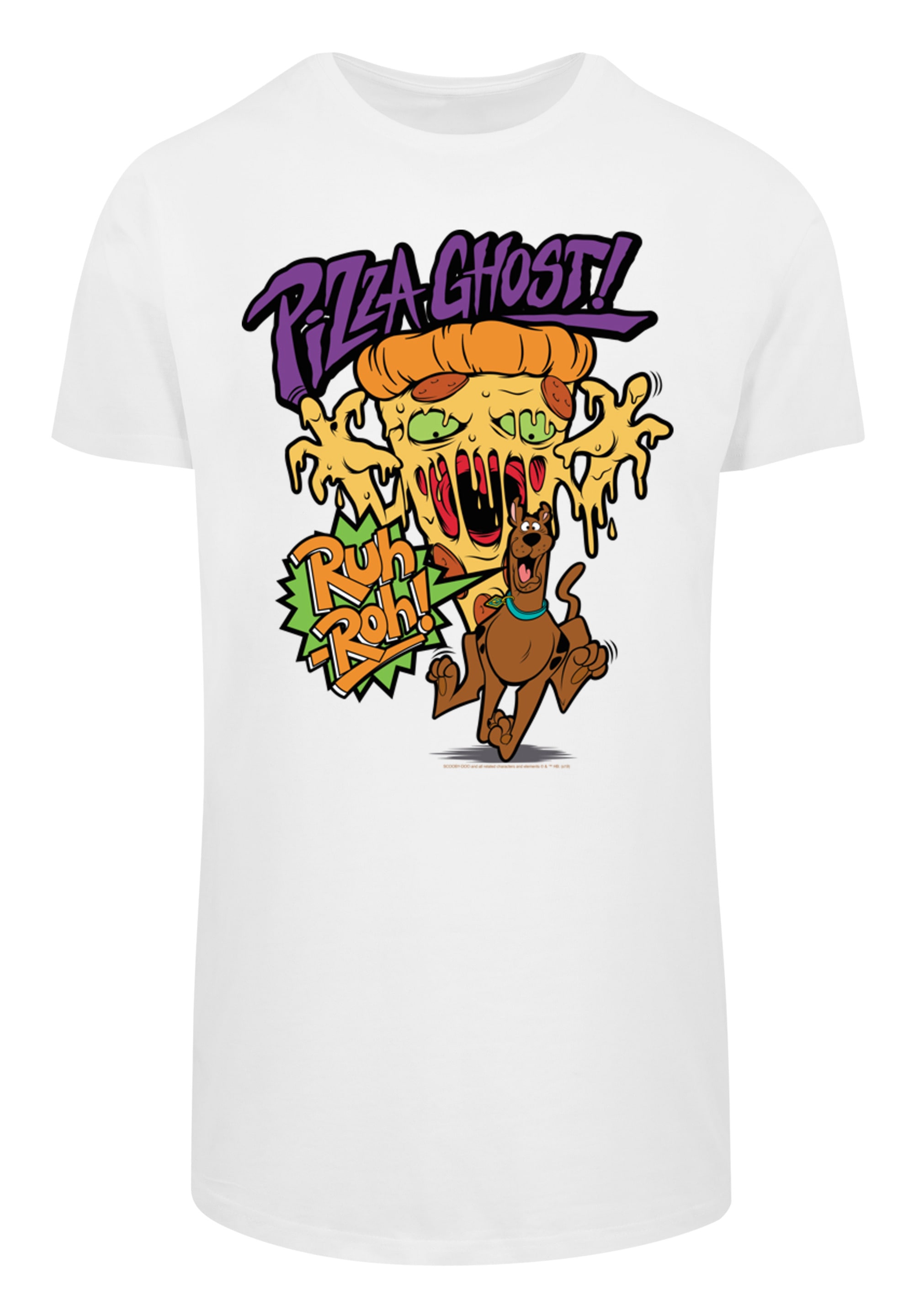 F4NT4STIC T-Shirt »Scooby Doo Pizza Ghost Geist«, Print