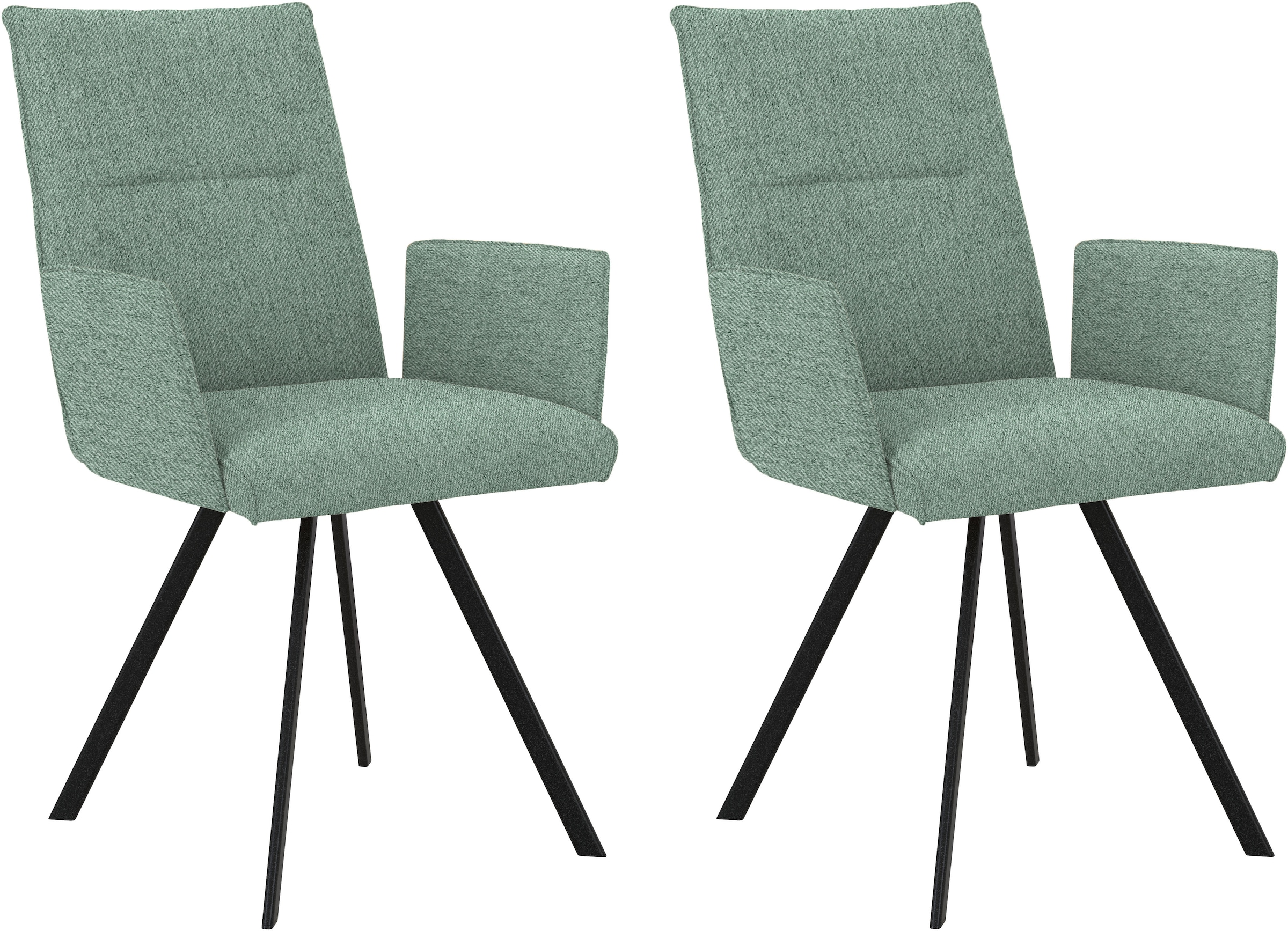 OTTO home Armlehnstuhl "Sava" (Set) 2 Stk.Metallgestell günstig online kaufen