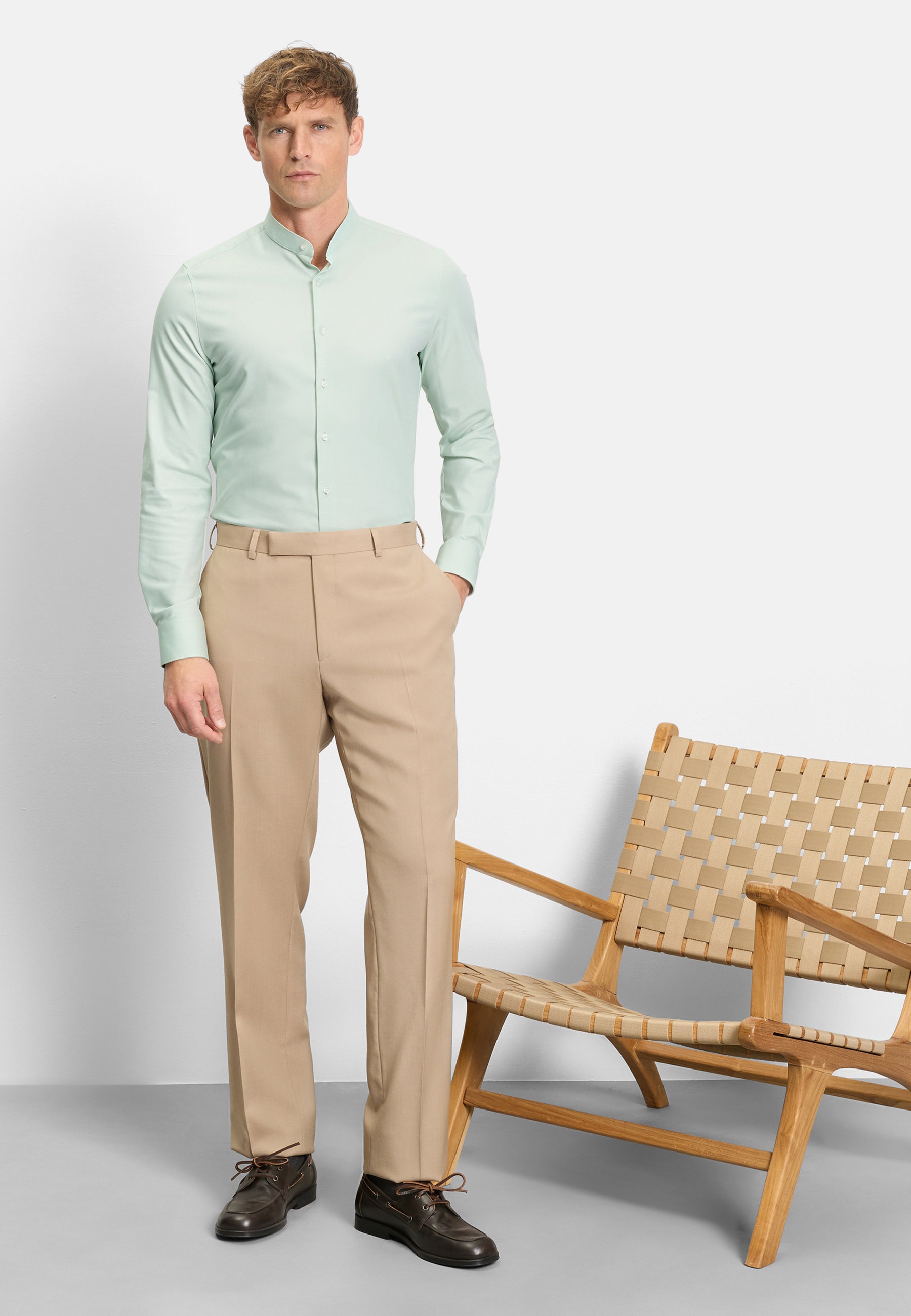 Thumbnail - OLYMP Businesshemd "OLYMP Level Five 24/Seven, body fit, Stehkragen"