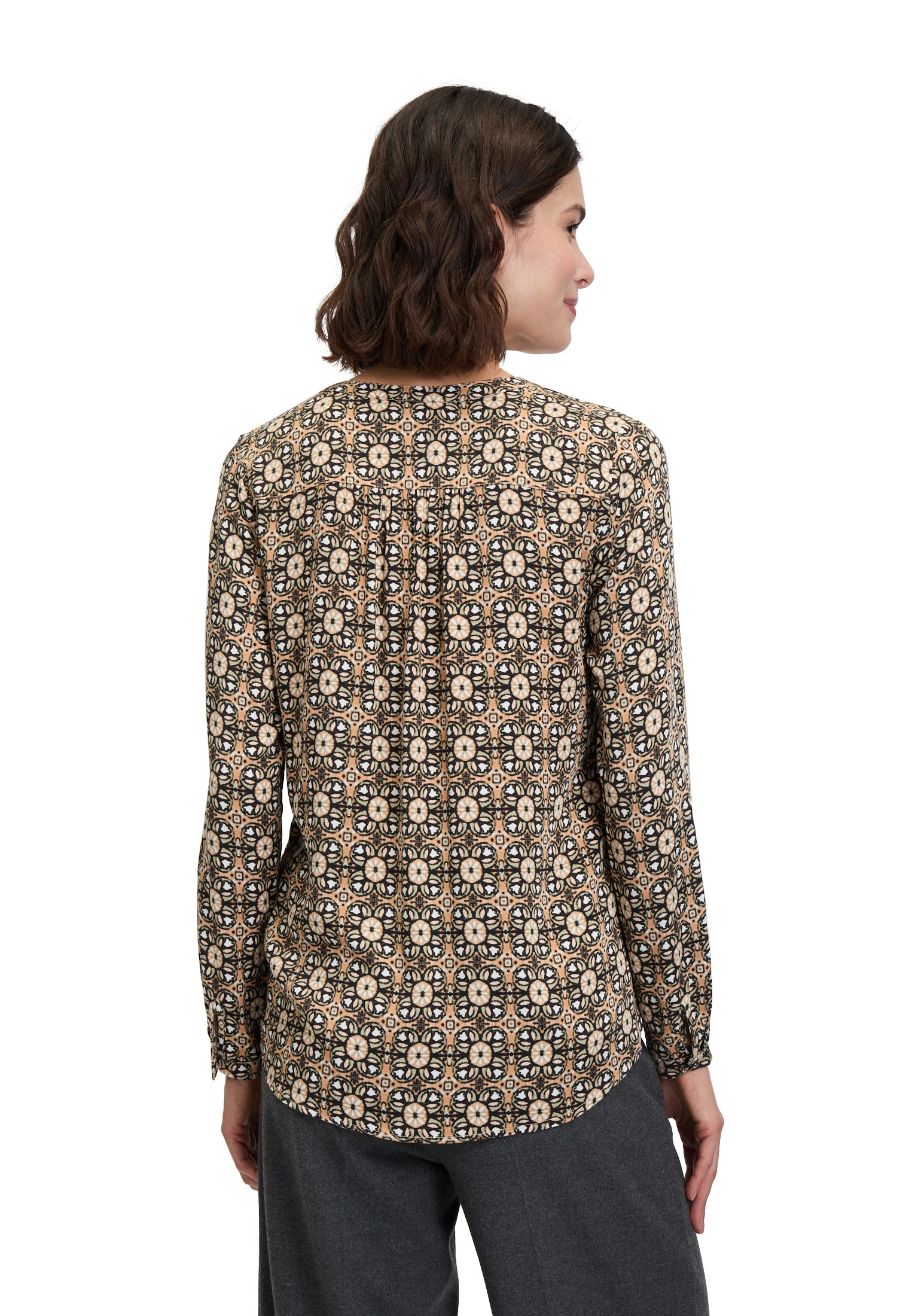 Cartoon Schlupfbluse »Cartoon Damen Casual-Bluse mit Muster«