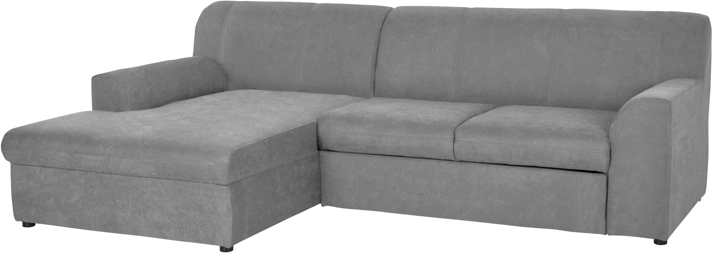 DOMO collection Ecksofa "Topper, elegant und zeitlos, kompaktes Stellmaß 24 günstig online kaufen