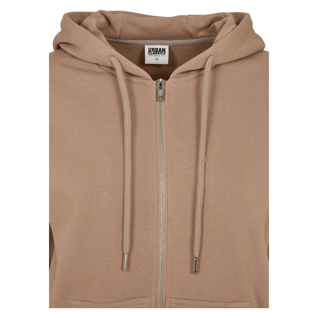 URBAN CLASSICS Sweatjacke »Damen Ladies Organic Terry Zip Hoody«, (1 tlg.)  online kaufen | BAUR