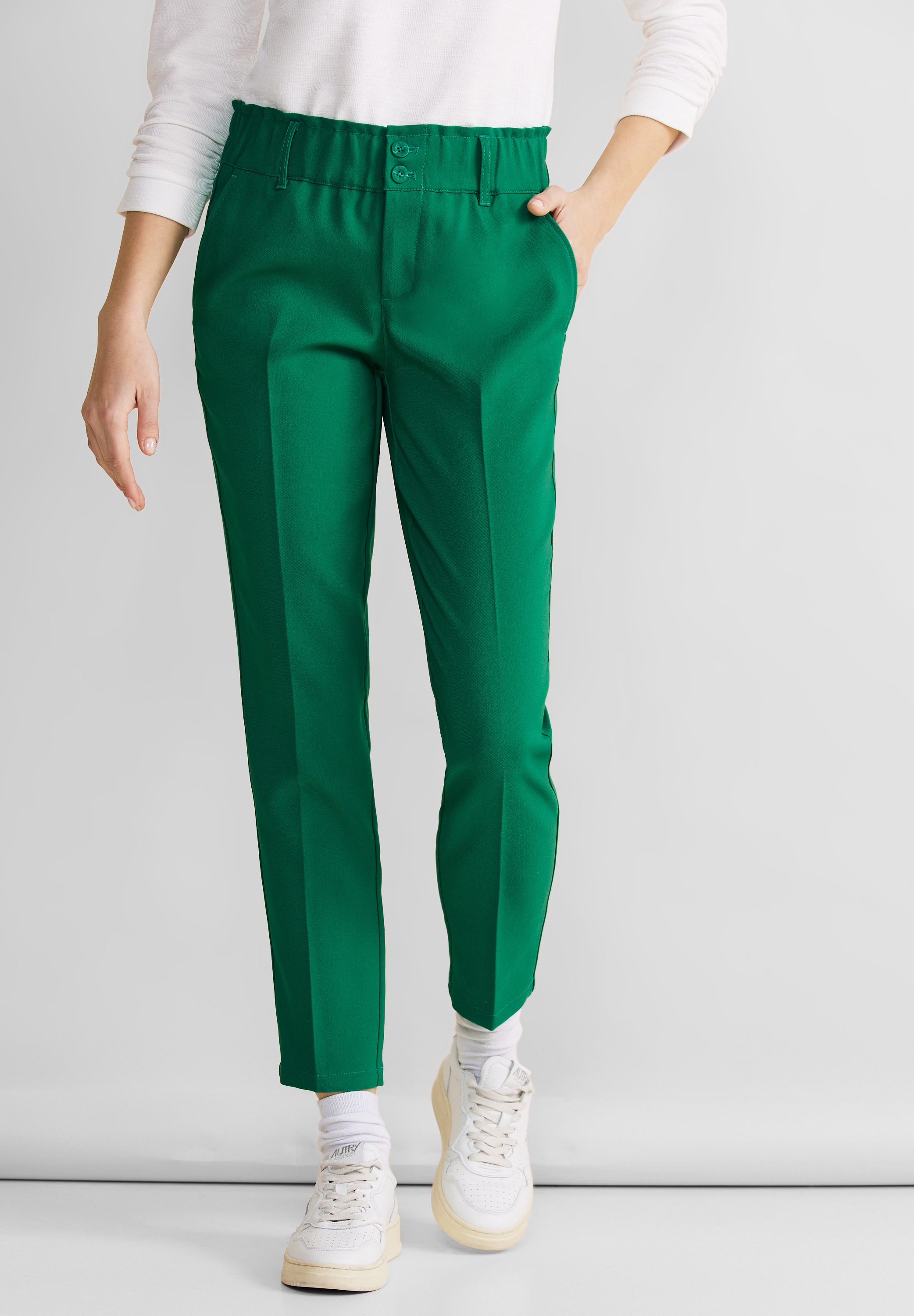 STREET ONE Jogger Pants, Middle Waist