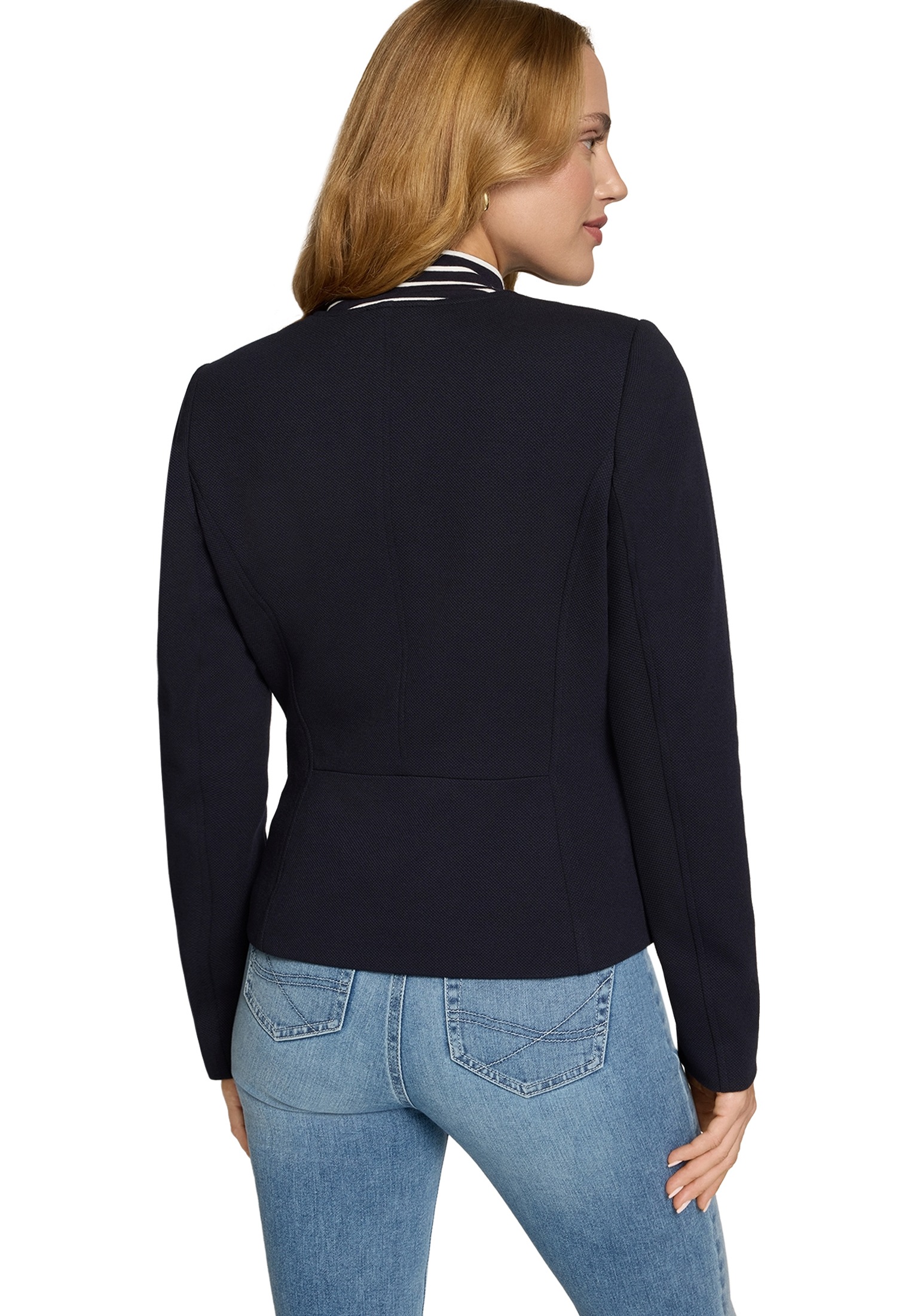 Zero Jackenblazer »Damen mit Paspeltaschen« Plain/ohne Details