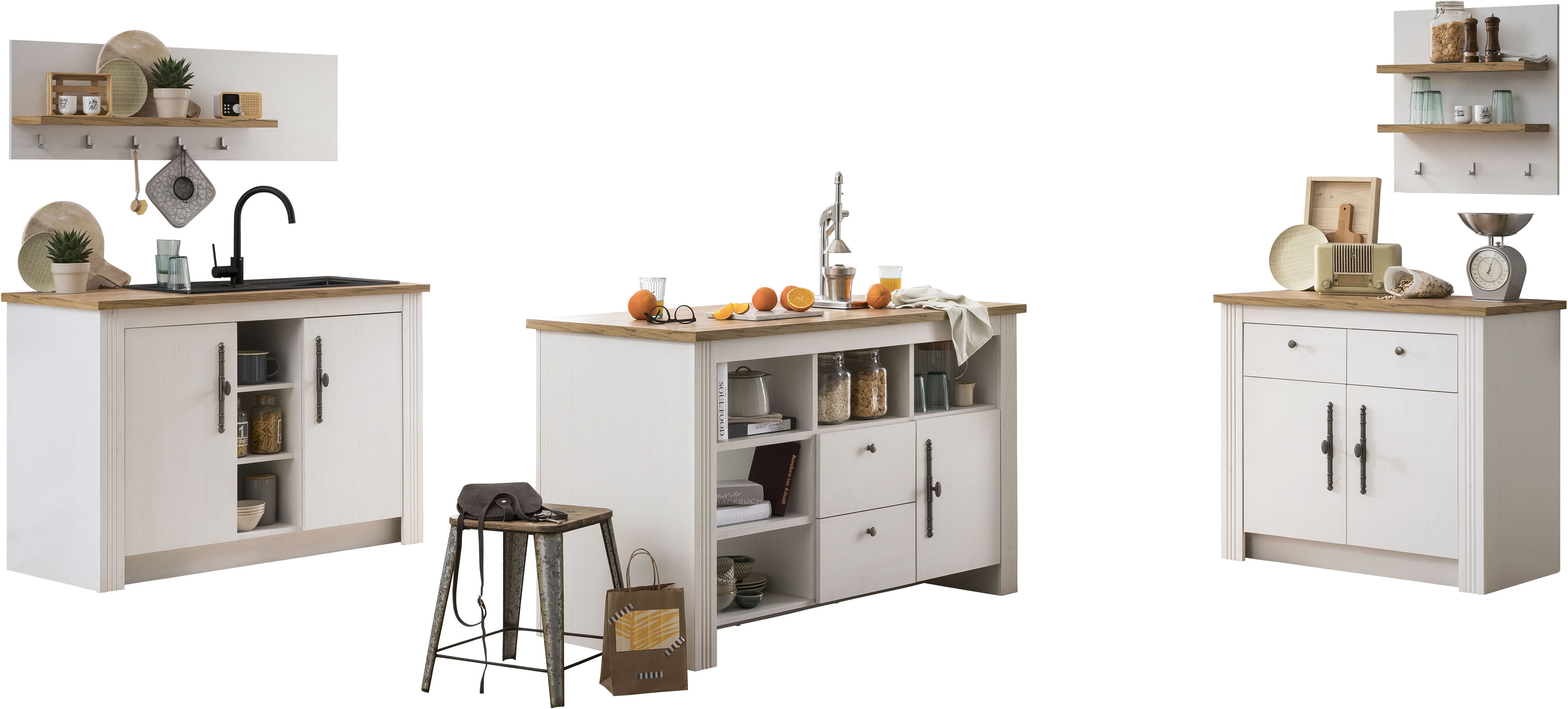 OTTO home Küche "KS-Westminster" Breite 226 cm, ohne E-Geräte