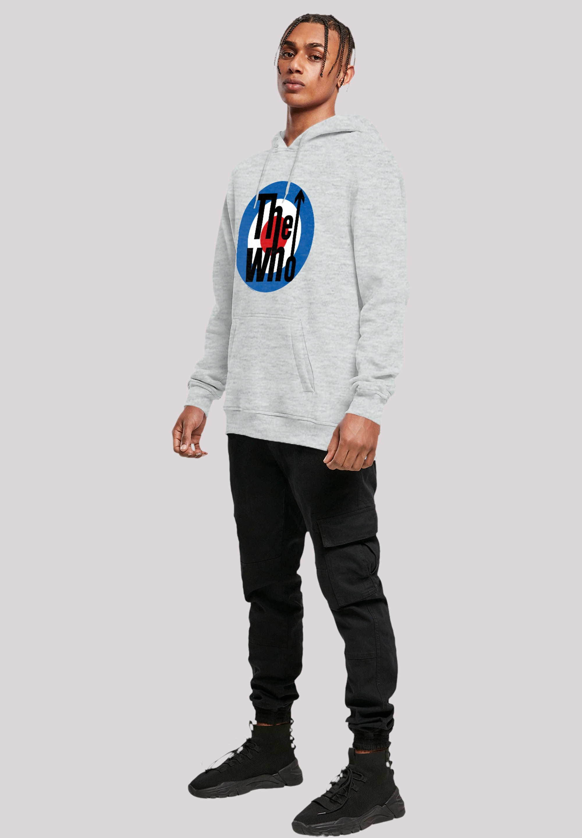 F4NT4STIC Kapuzenpullover »The Who Target Classic«, Premium Qualität