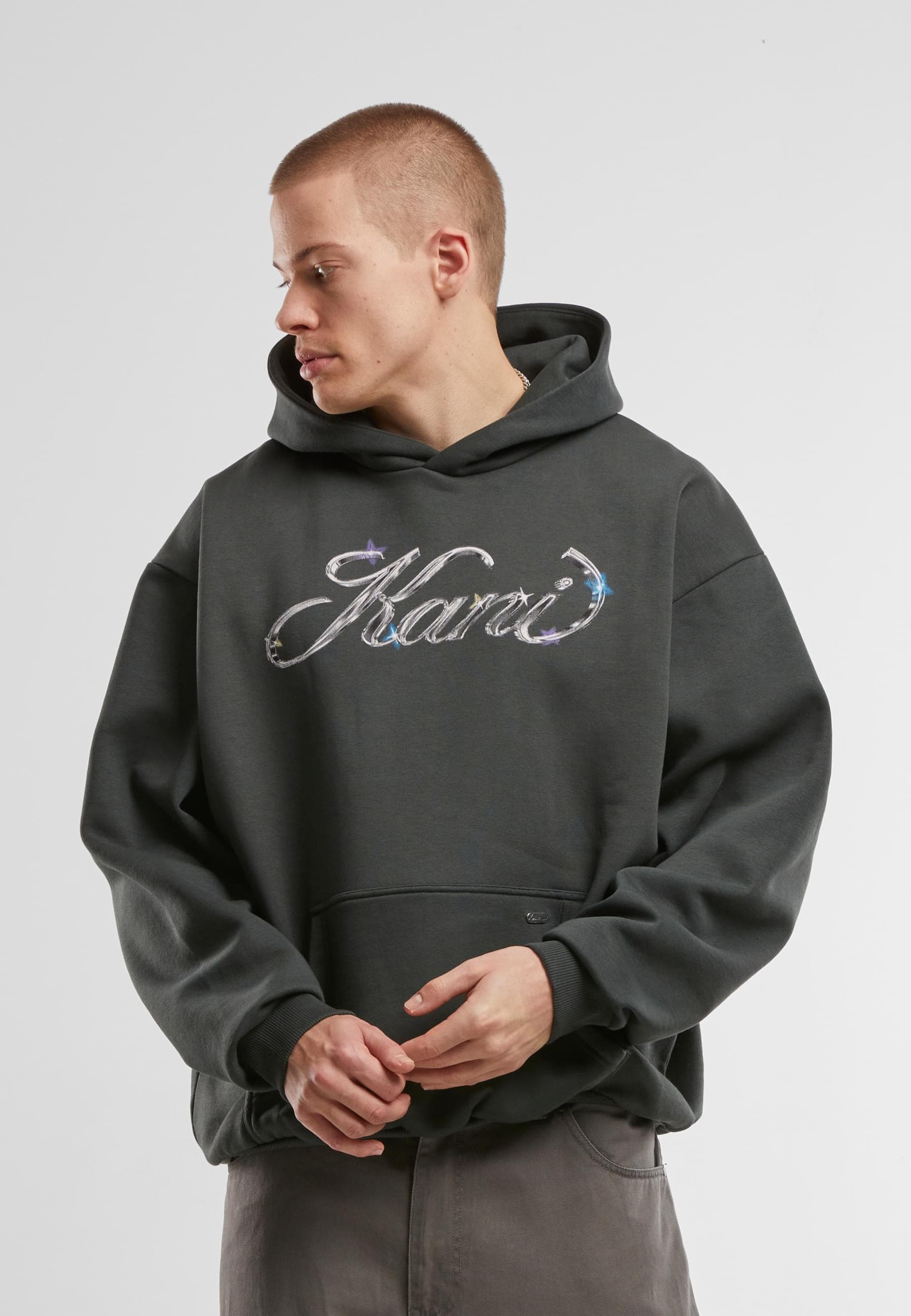 Karl Kani Kapuzensweatshirt »Karl Kani KK Kani Icy Chrome Hoodie«, (1 tlg.)
