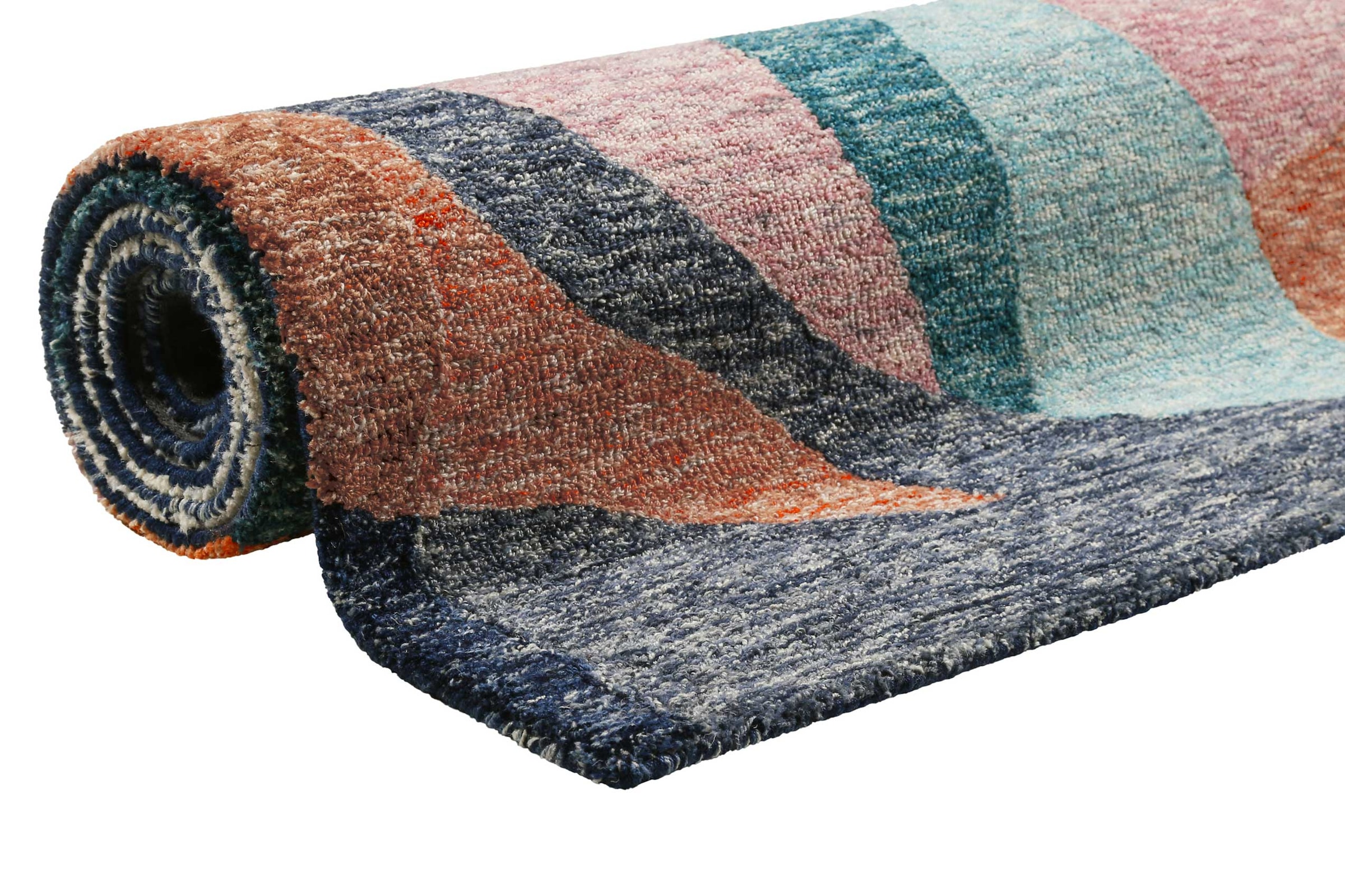 Esprit Teppich »Hills, ESP-39871«, rechteckig, 8 mm Höhe, handgetuftet, modern, abstraktes Design für Wohn-, Schlafzimmer