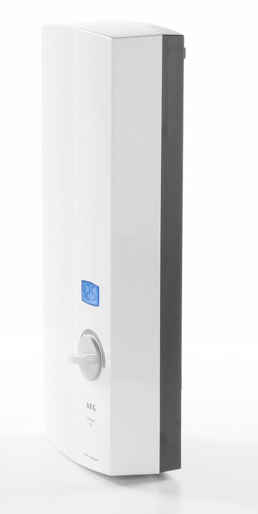 AEG Haustechnik Komfort-Durchlauferhitzer »DDLE LCD 27 kW, gradgenaue Temperaturwahl«, konstante Warmwassertemperatur mit LC-Display