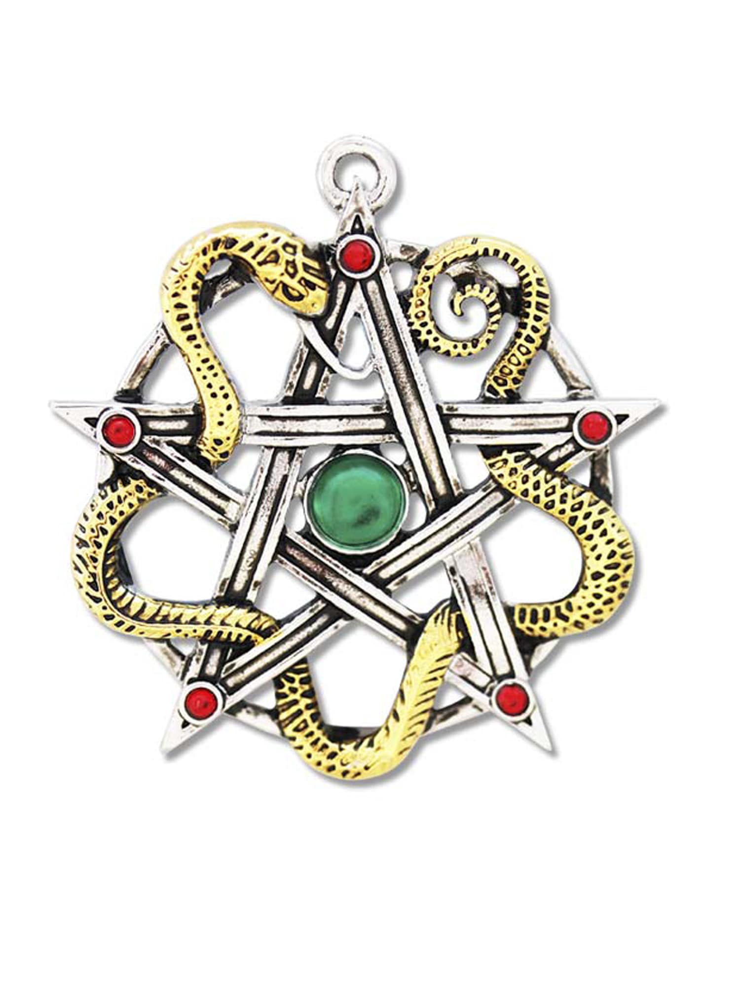 Adelia´s Amulett »Amulett Anhänger Mythische Kelten mit Glasstein Sulis Minerva«, Sulis Minerva - Für Weisheit und Heilung