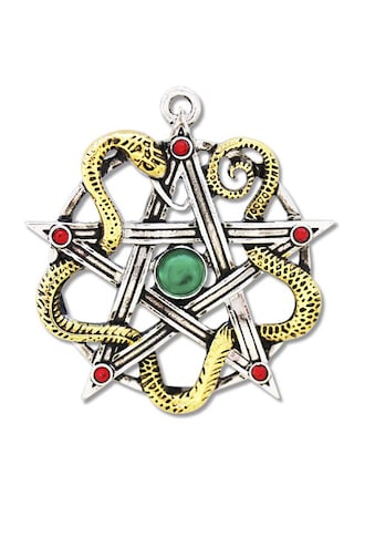 Amulett »Amulett Anhänger Mythische Kelten mit Glasstein Sulis Minerva«
