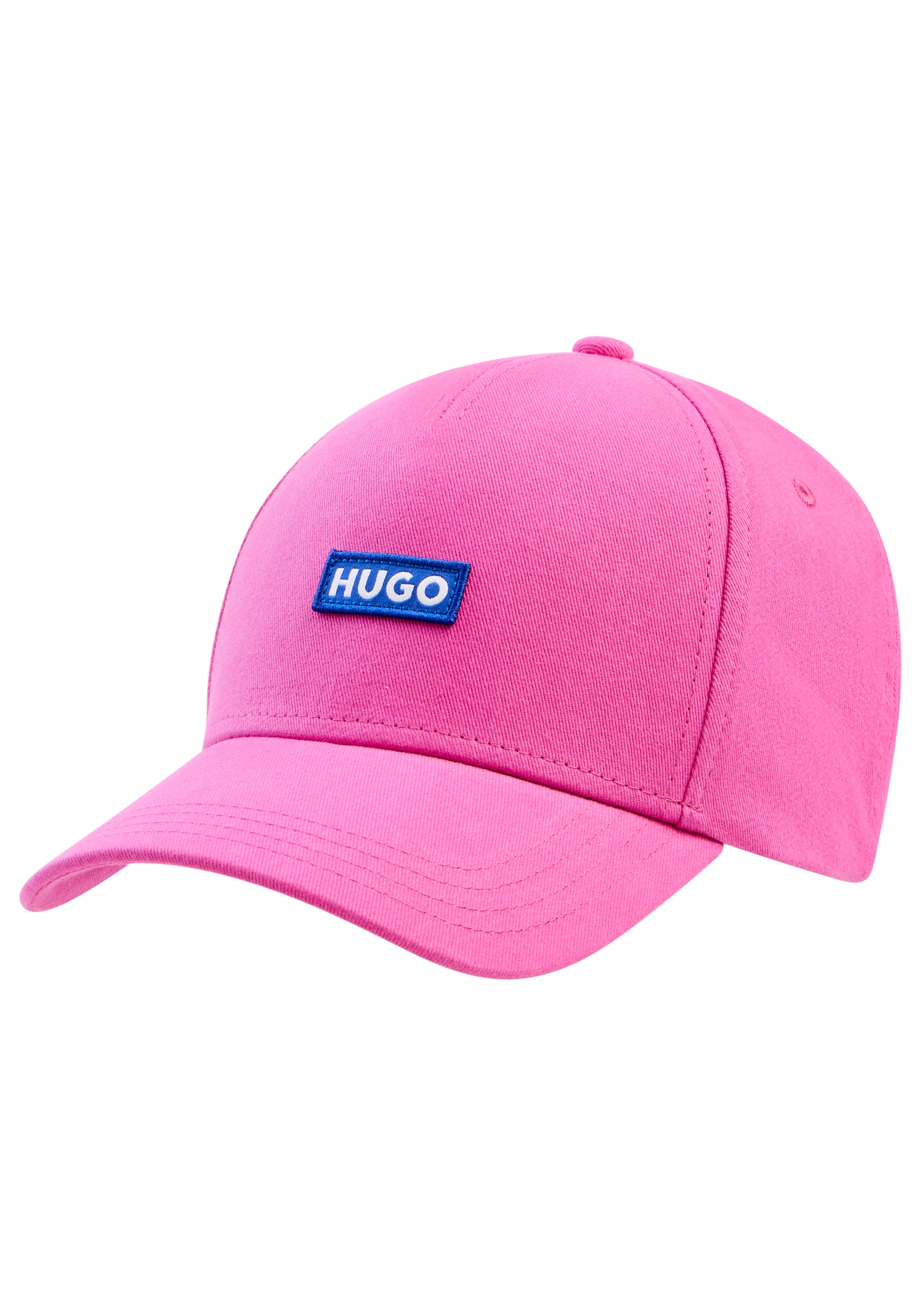 HUGO Blue Baseball Cap "Alyce" mit Logoaufnäher günstig online kaufen